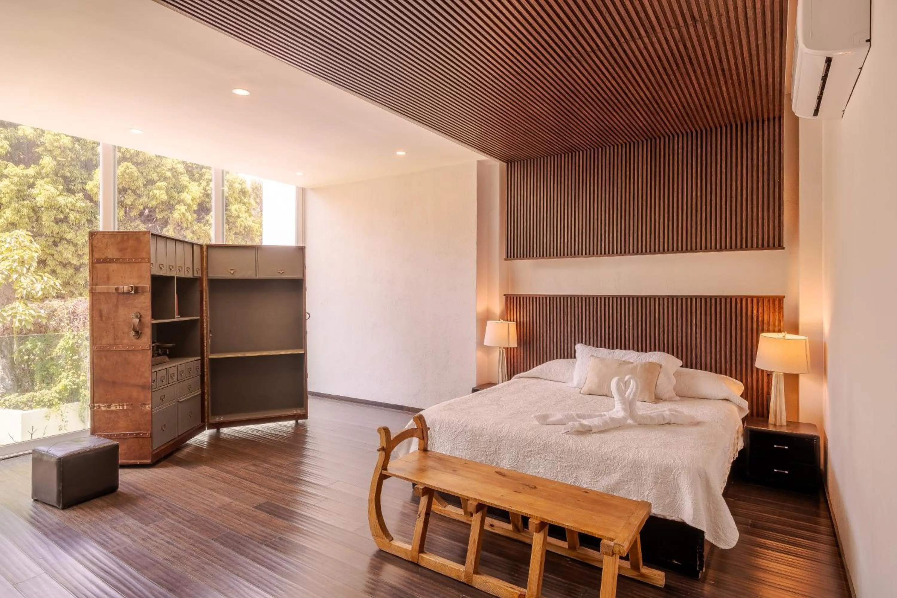 Bed in Nimue Marina Residence