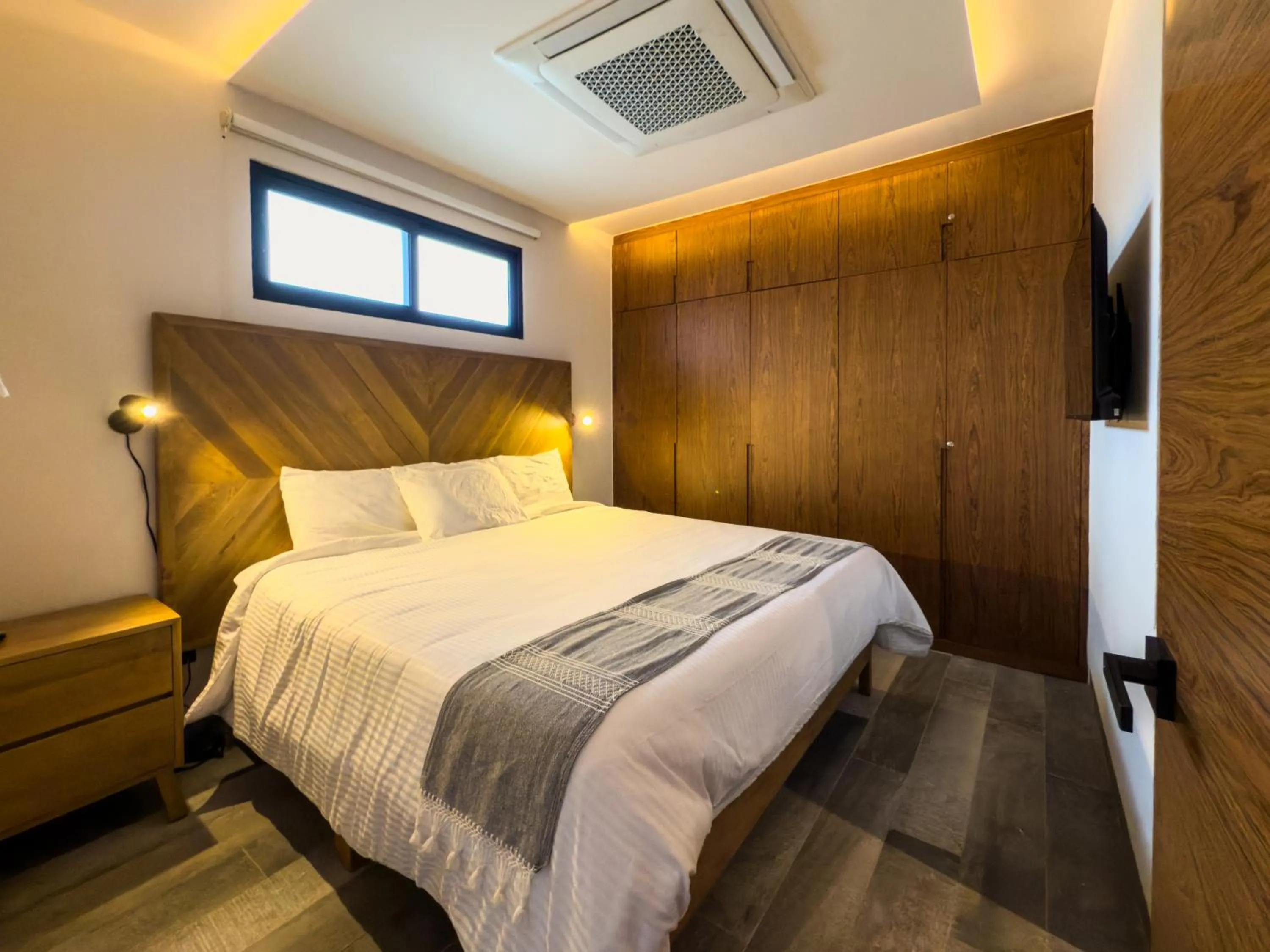 Bed in Nimue Marina Residence