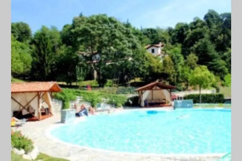 Swimming pool in Tremezzo Residence 3-1 of 11 apartments in an exclusive residence by Italian Apartments