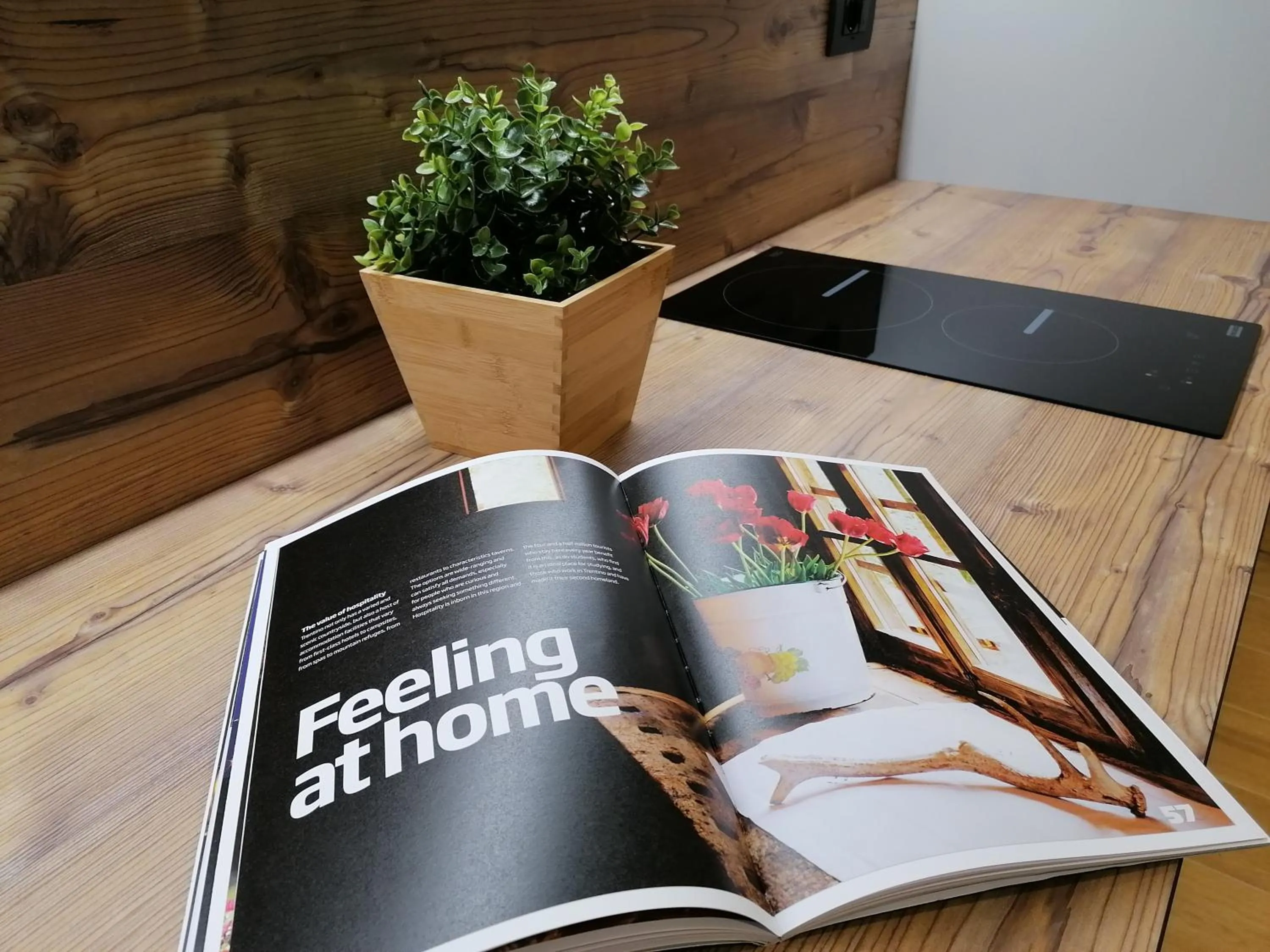 Kitchen or kitchenette in YUGOGO PELLICO 8 Trento Centro