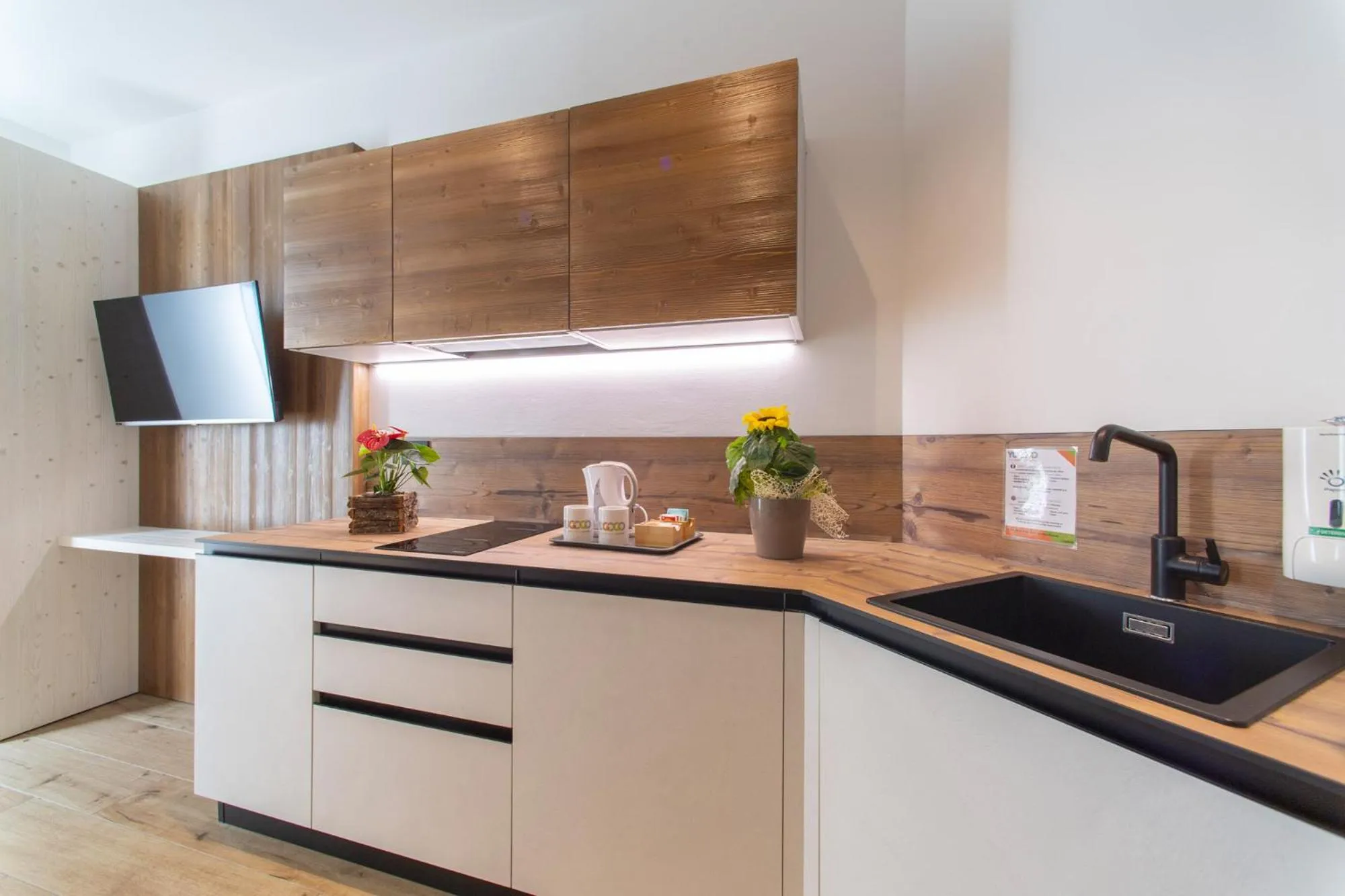 Kitchen or kitchenette in YUGOGO PELLICO 8 Trento Centro