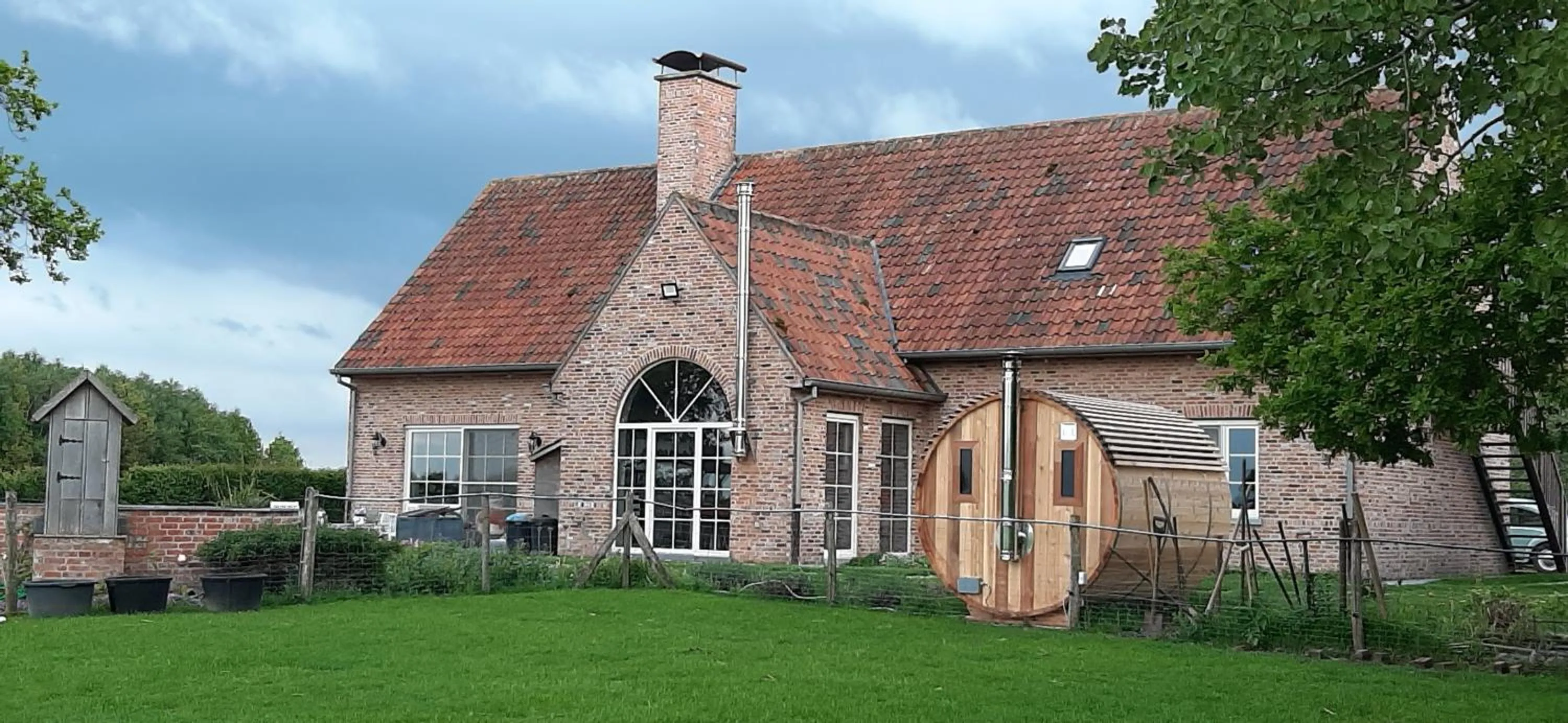 Property building in B & B Victors Hof, met zwemvijver in landelijke setting