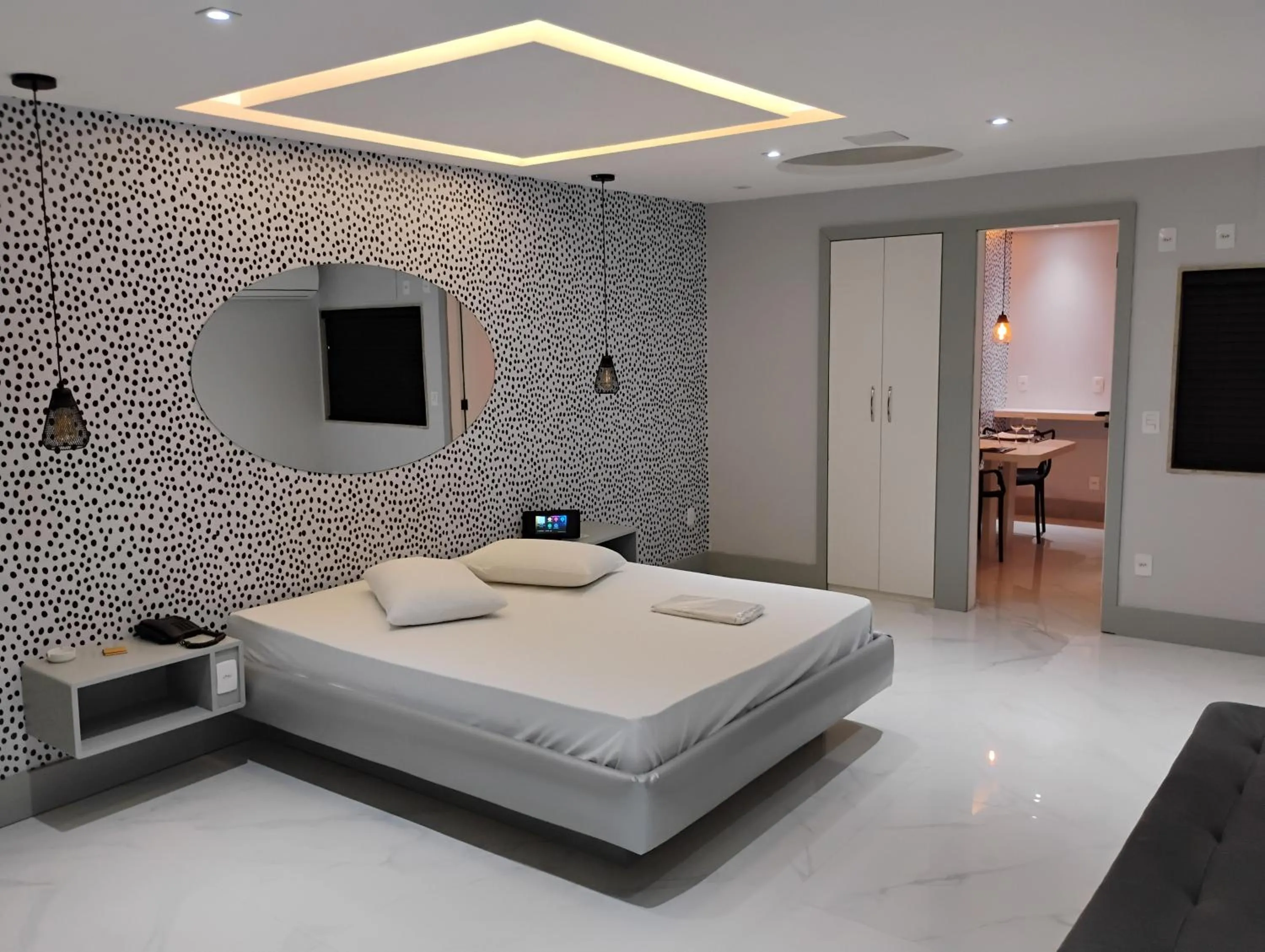 Bed in BAMBINA HOTEL -Adultos Somente