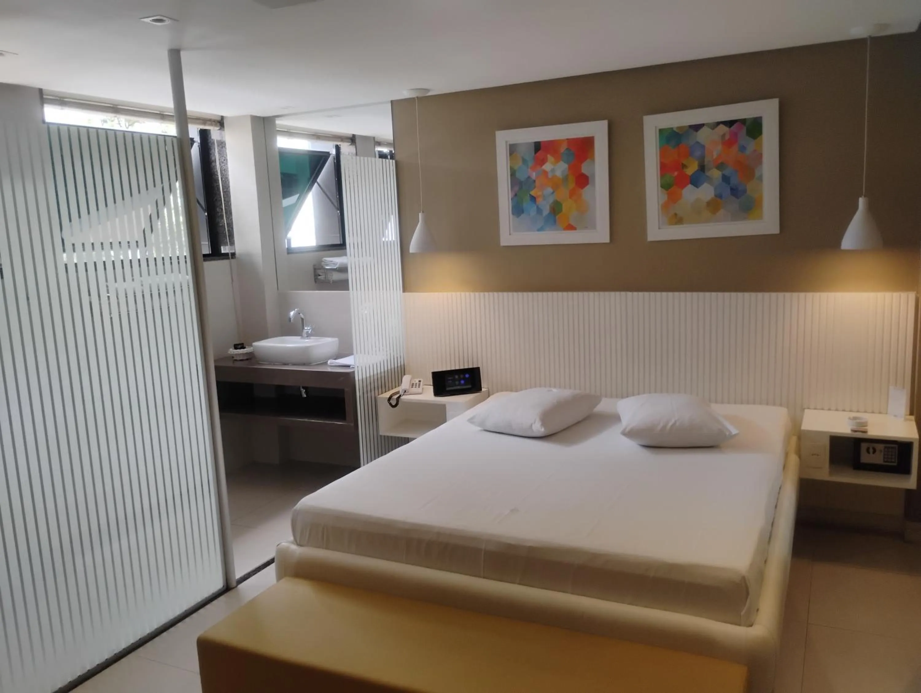 Bed in BAMBINA HOTEL -Adultos Somente