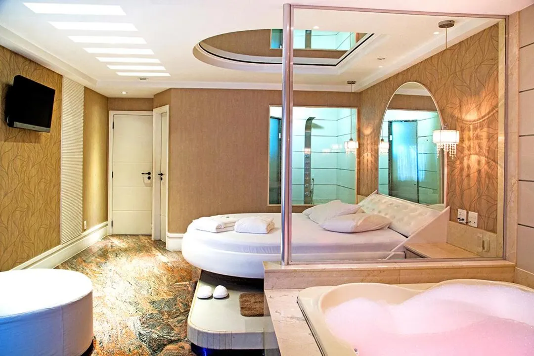 Bed in BAMBINA HOTEL -Adultos Somente