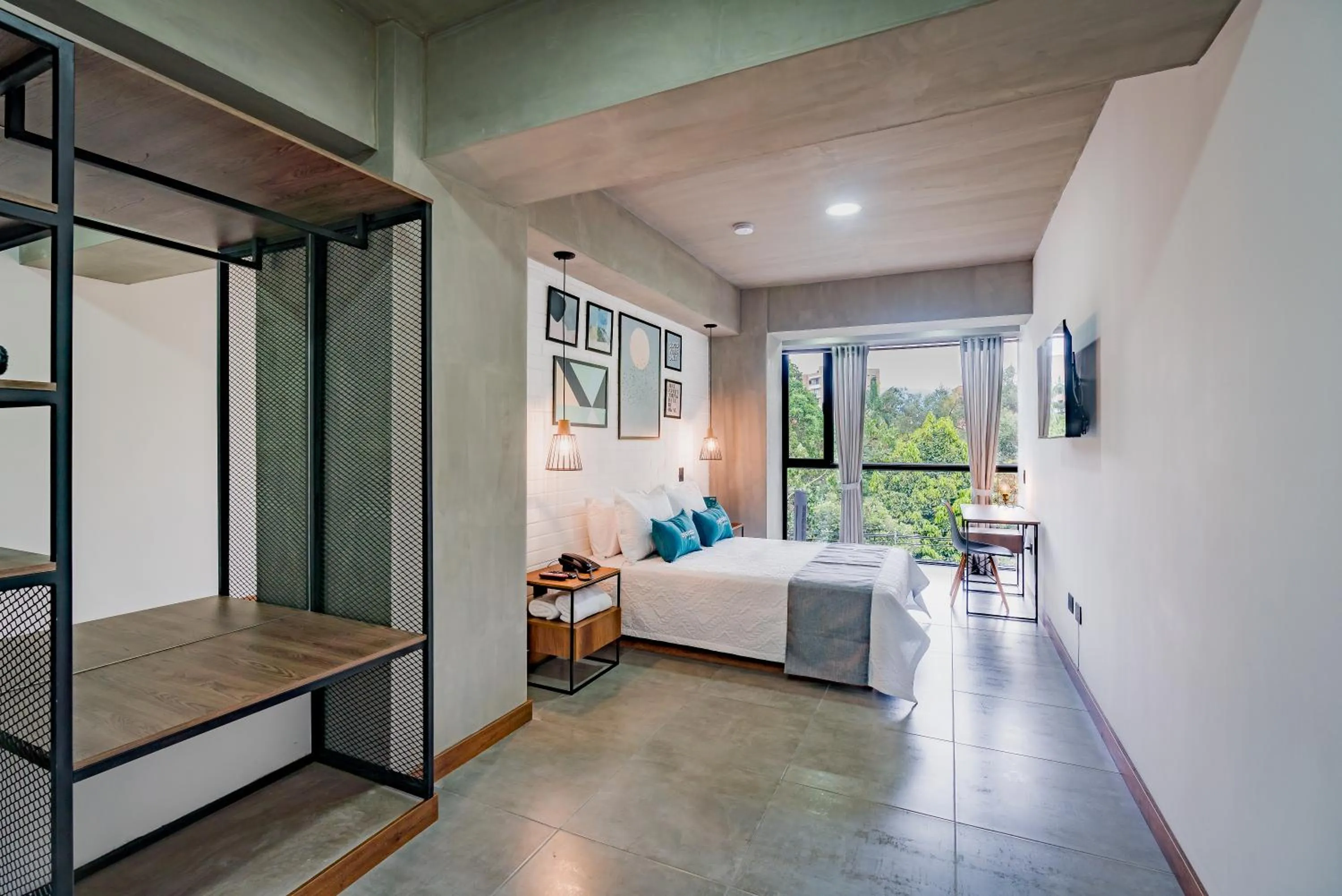 Bed in Loft 32 Medellín Living