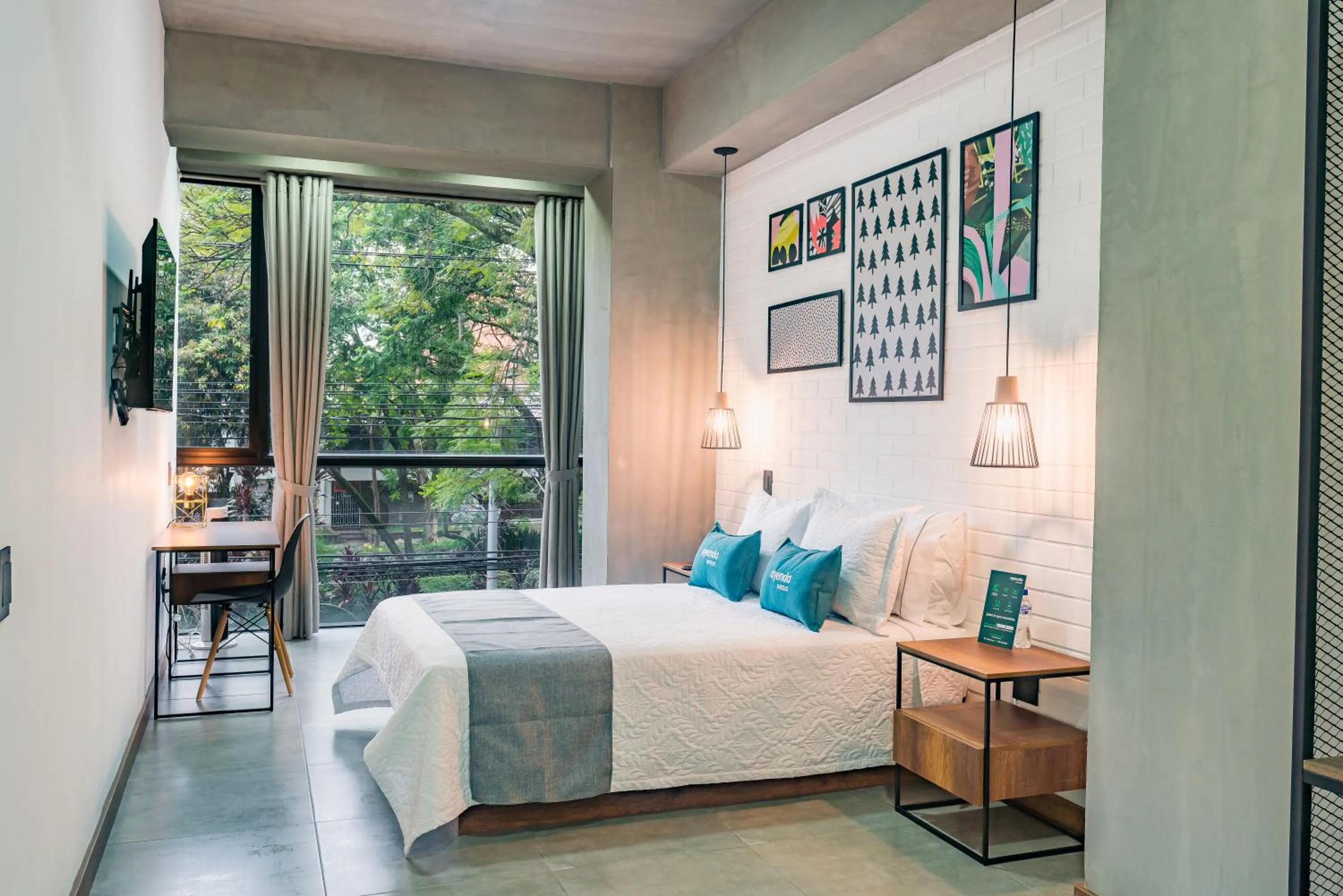 Bed in Loft 32 Medellín Living