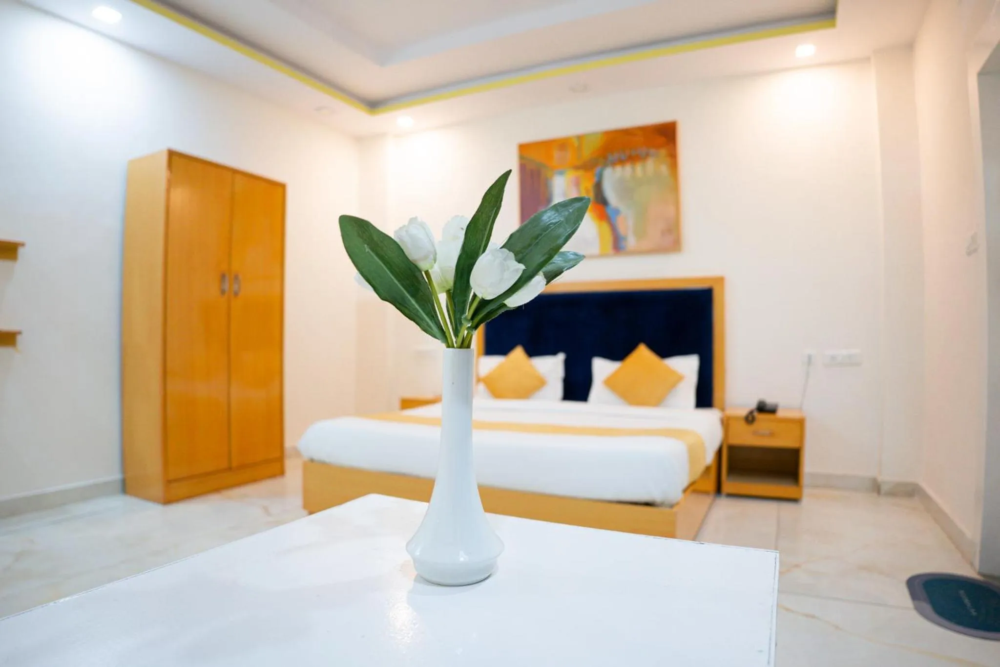 Bedroom, Bed in Trippme Rishikesh - Boutique Hostel, Tapovan