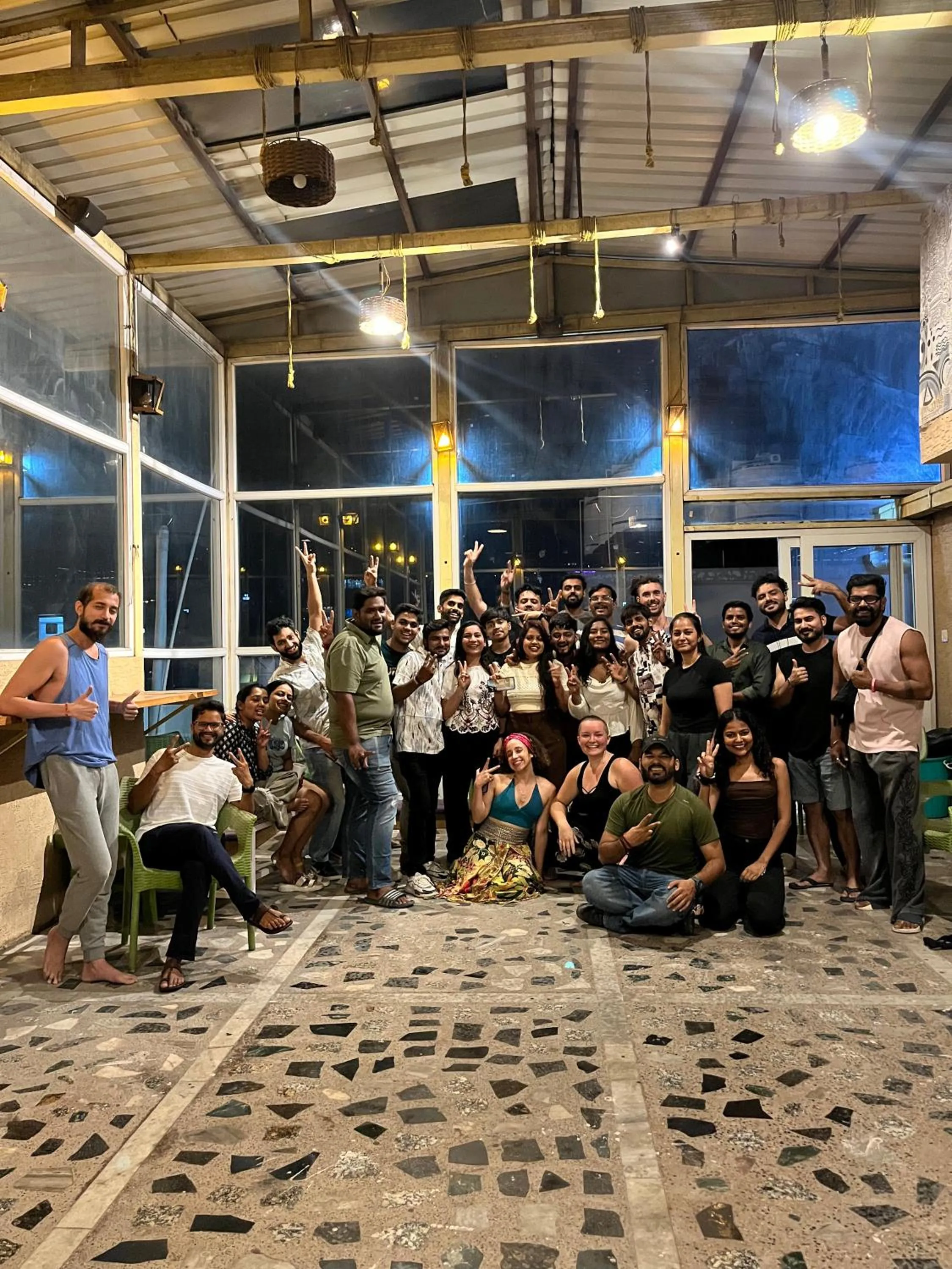 Balcony/Terrace in Trippme Rishikesh - Boutique Hostel, Tapovan