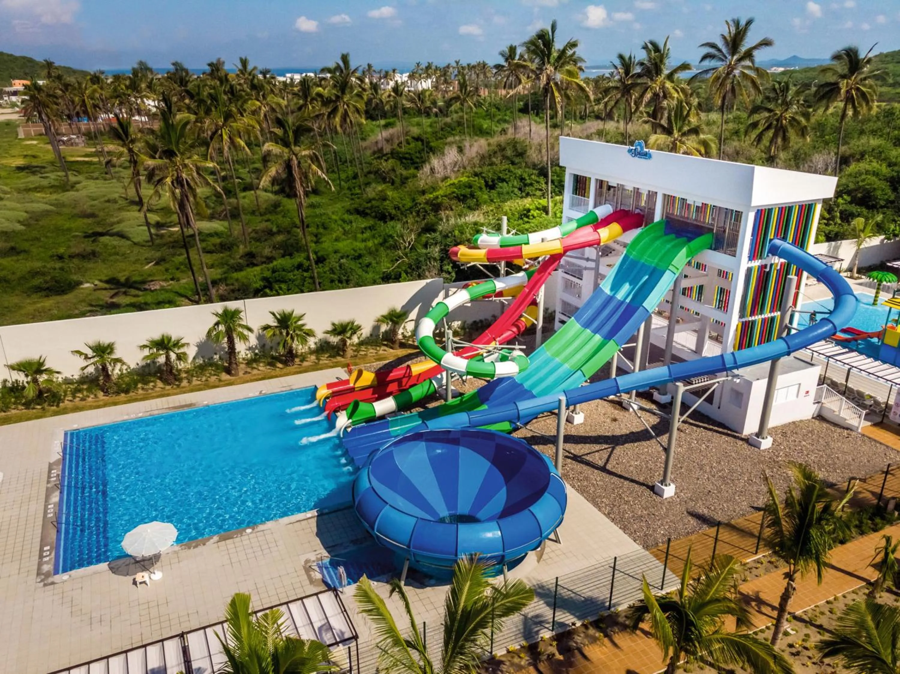 Aqua park in Riu Emerald Bay - All Inclusive