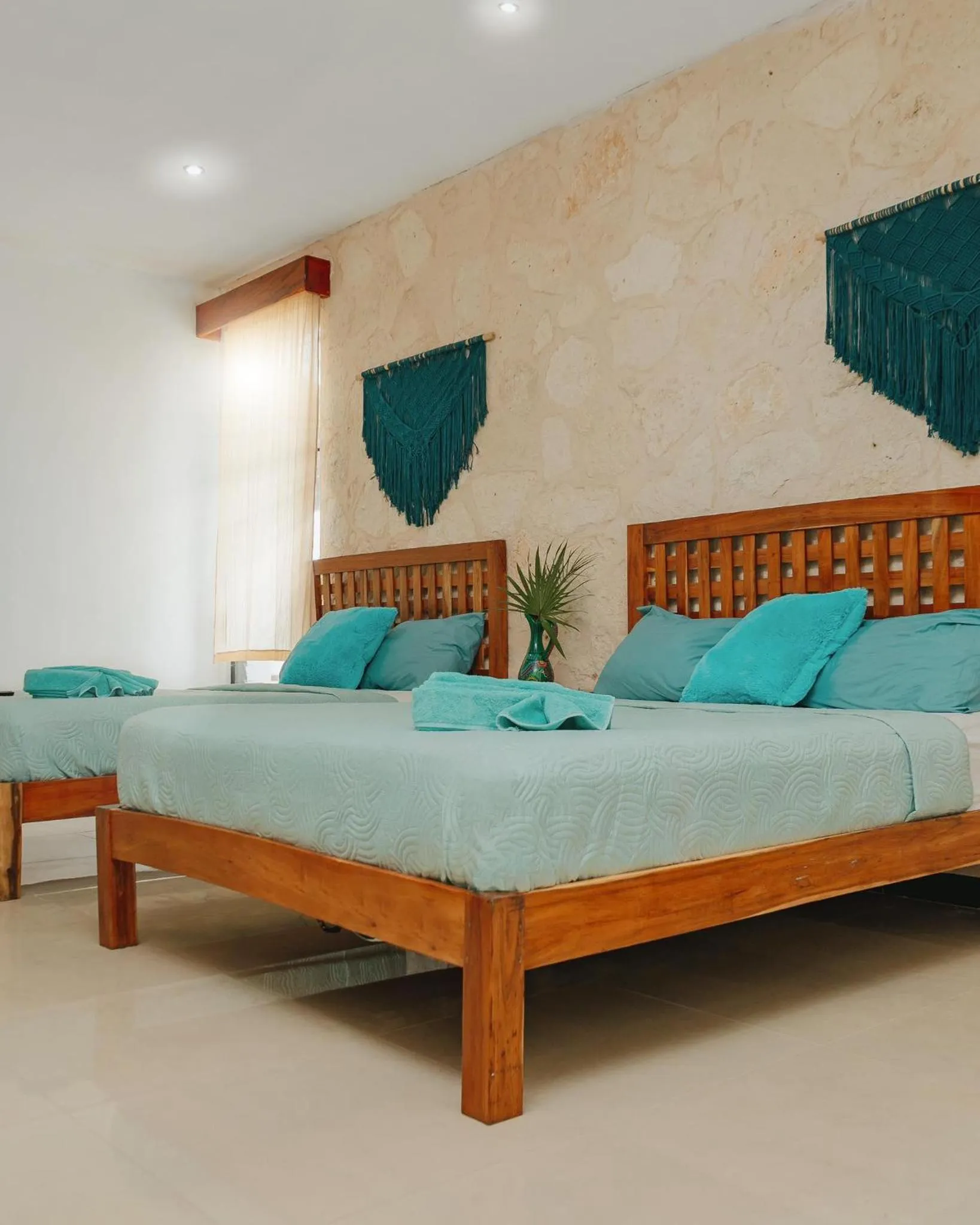 Bed in Hotel Itza Coba