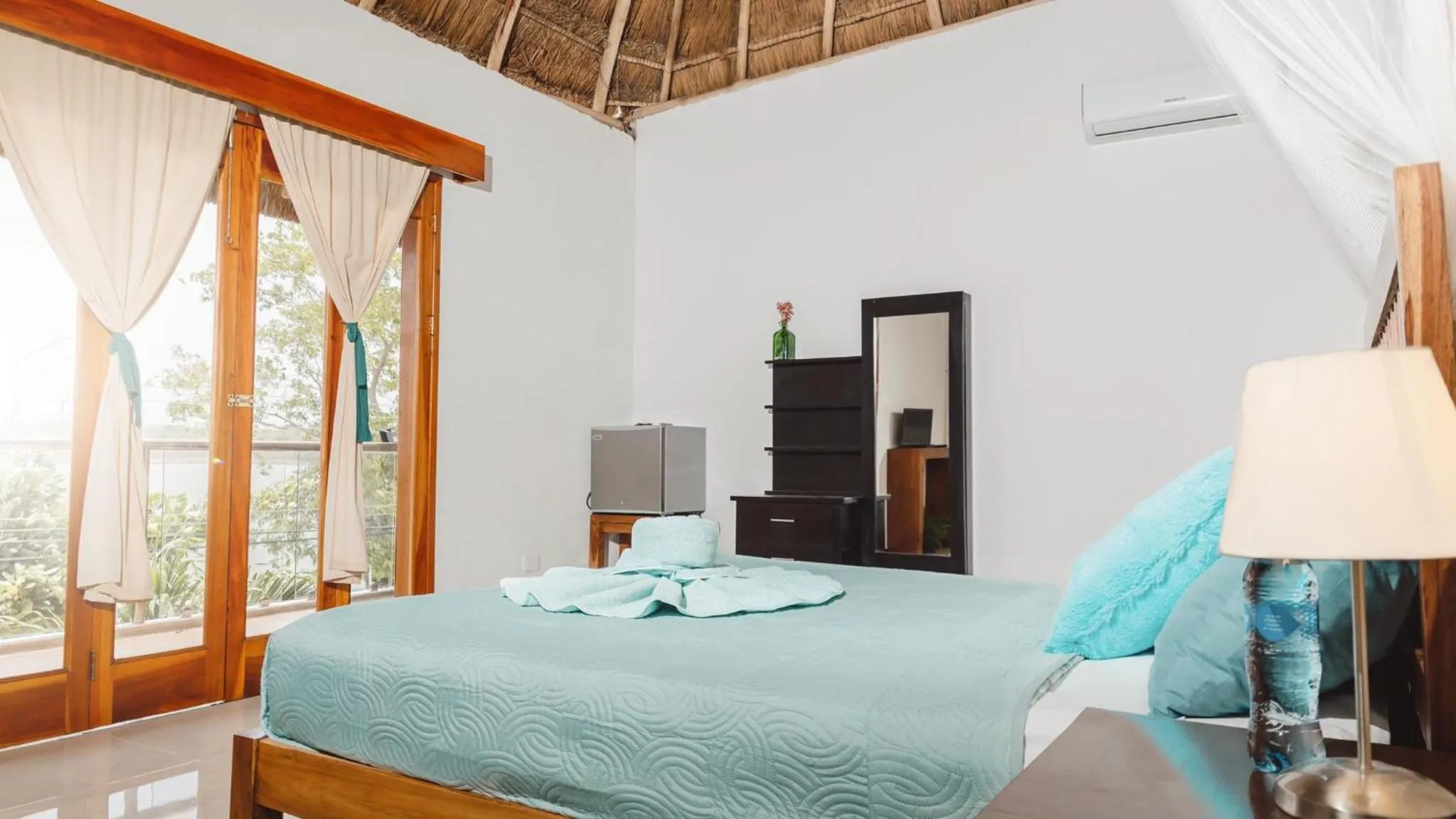 Bed in Hotel Itza Coba