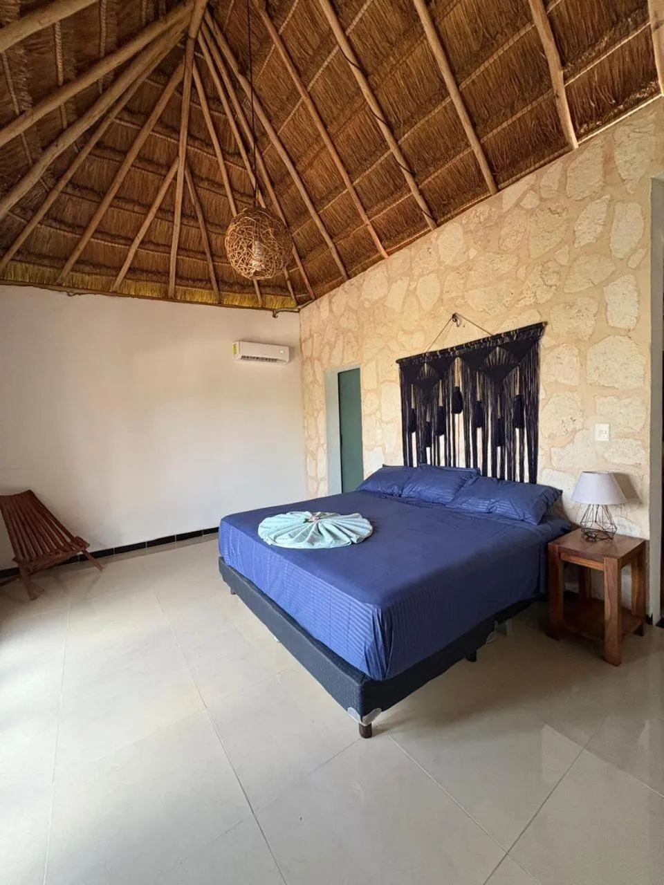 Bed in Hotel Itza Coba