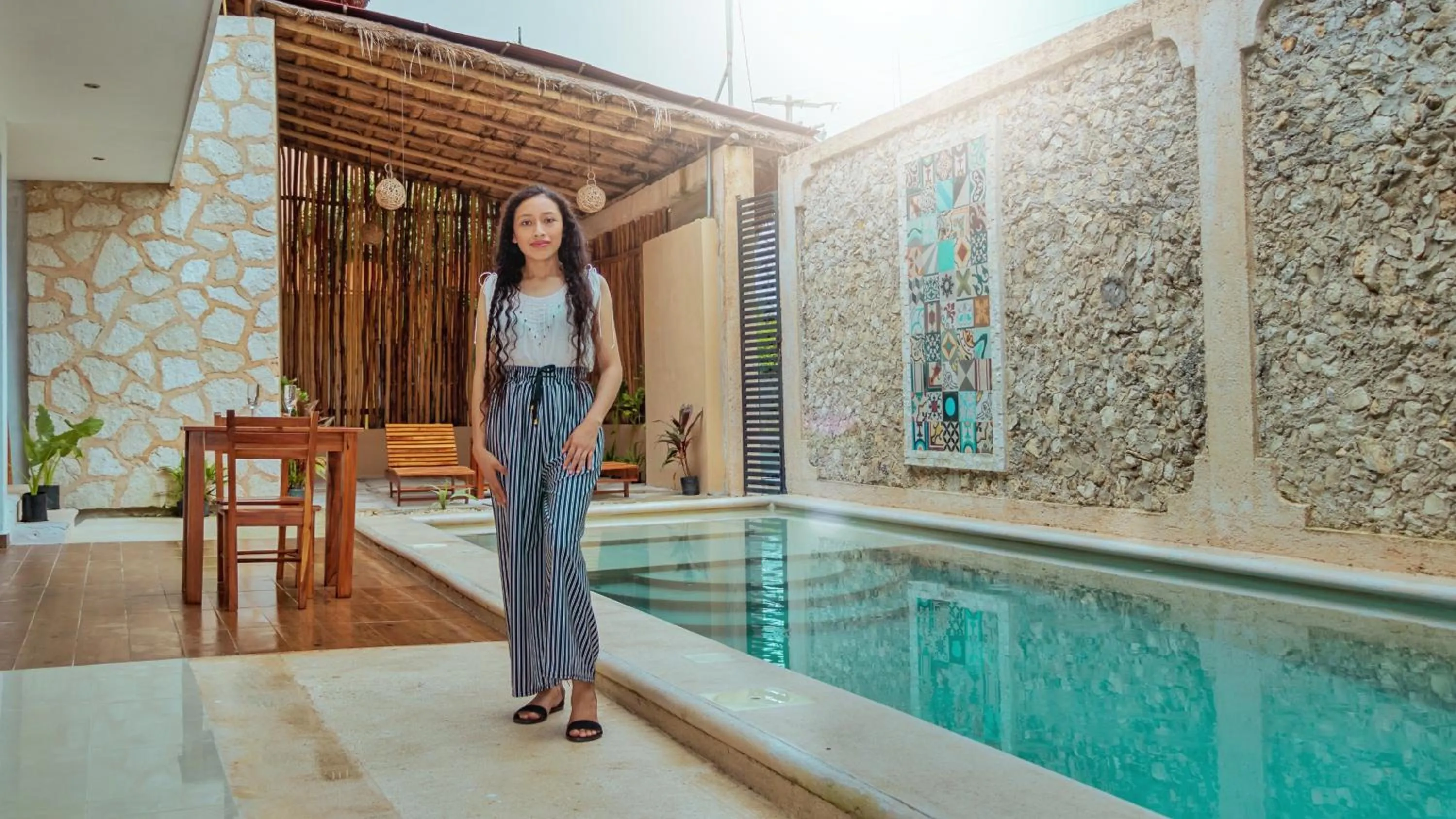 People in Hotel Itza Coba