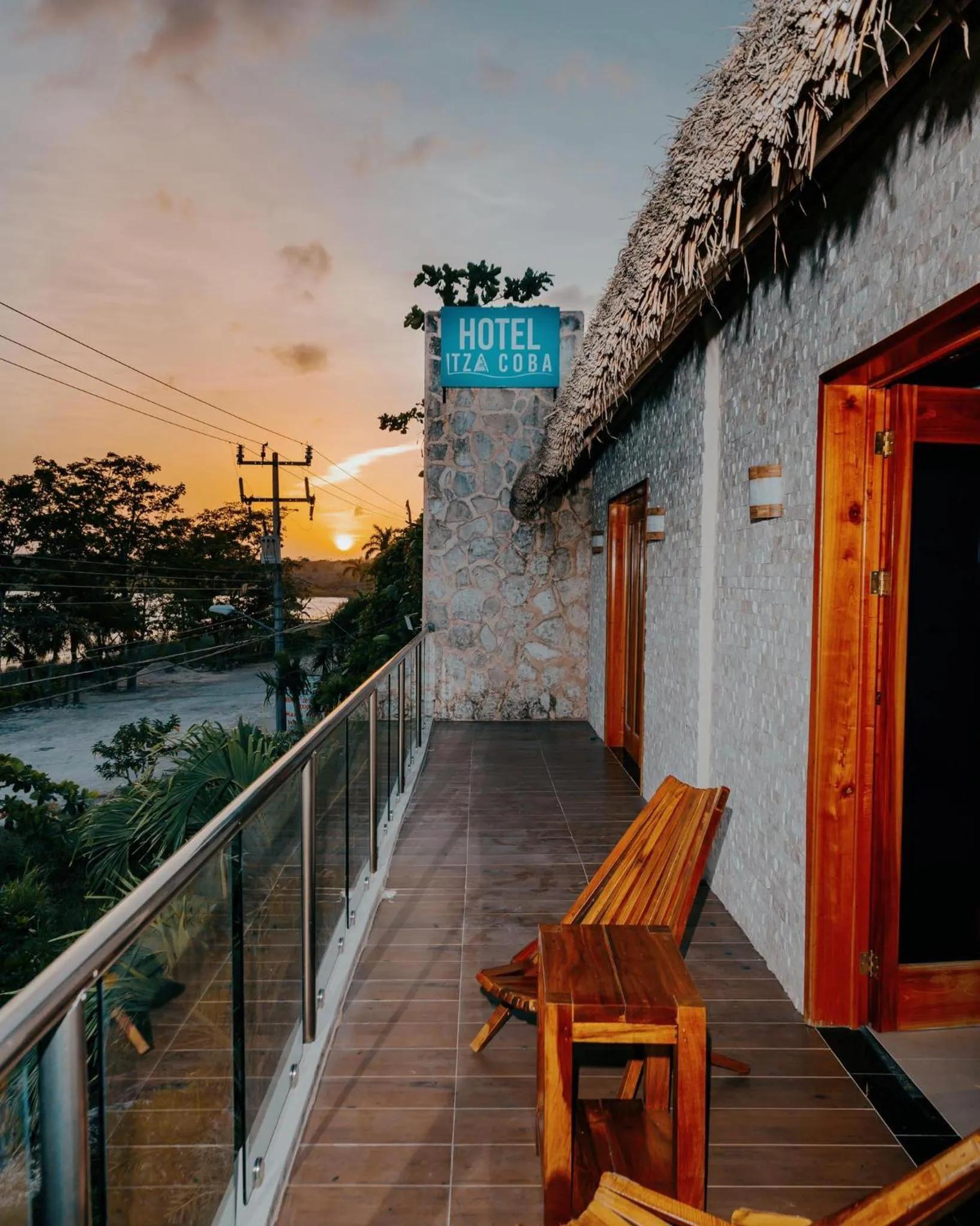 Balcony/Terrace in Hotel Itza Coba