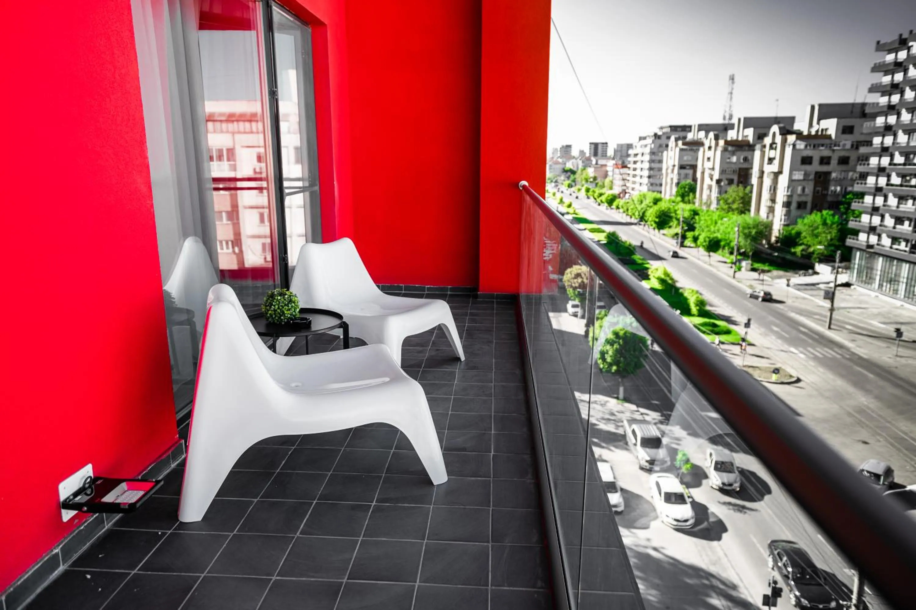 Balcony/Terrace in Puzzle Apartaments&Studios