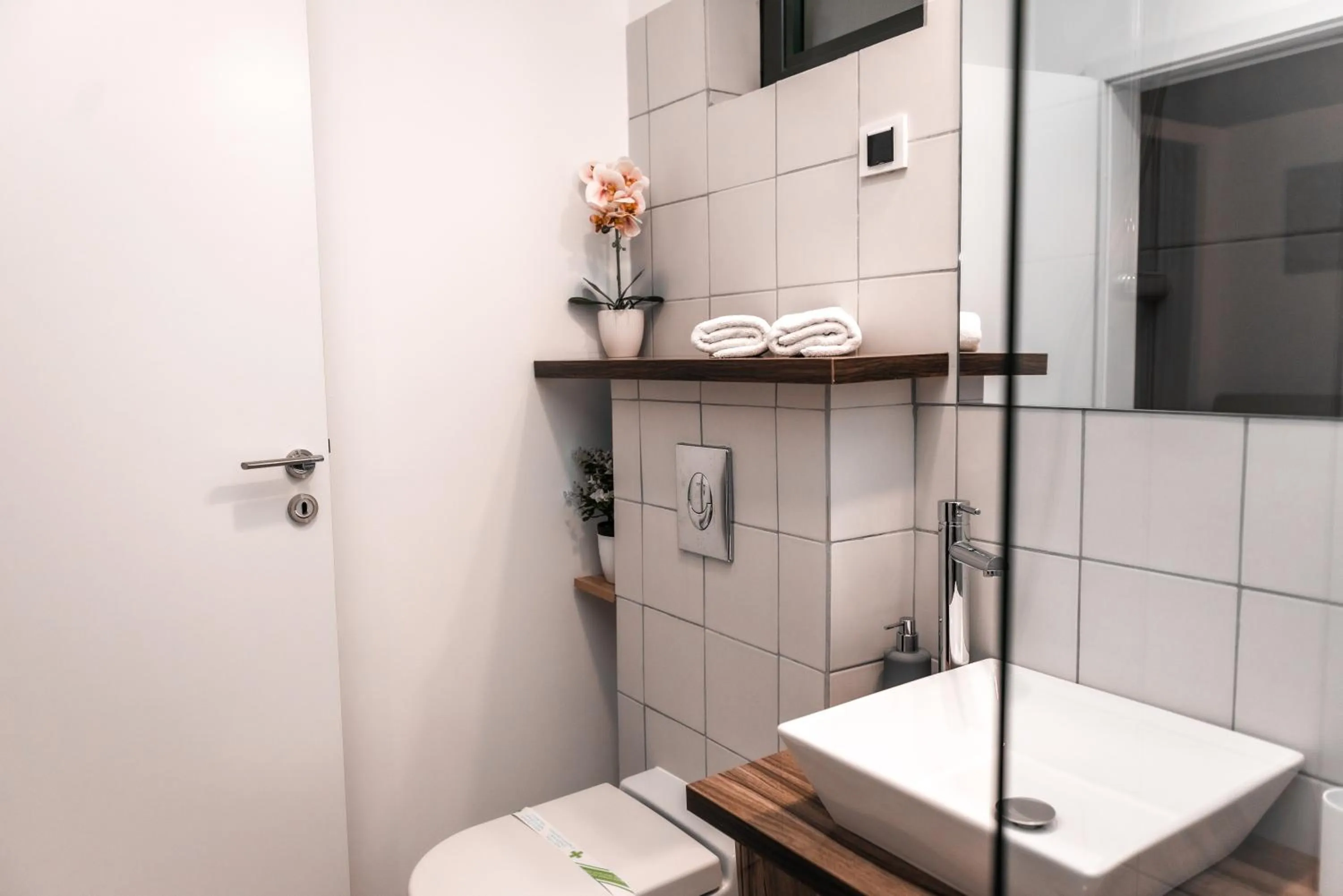 Bathroom in Puzzle Apartaments&Studios