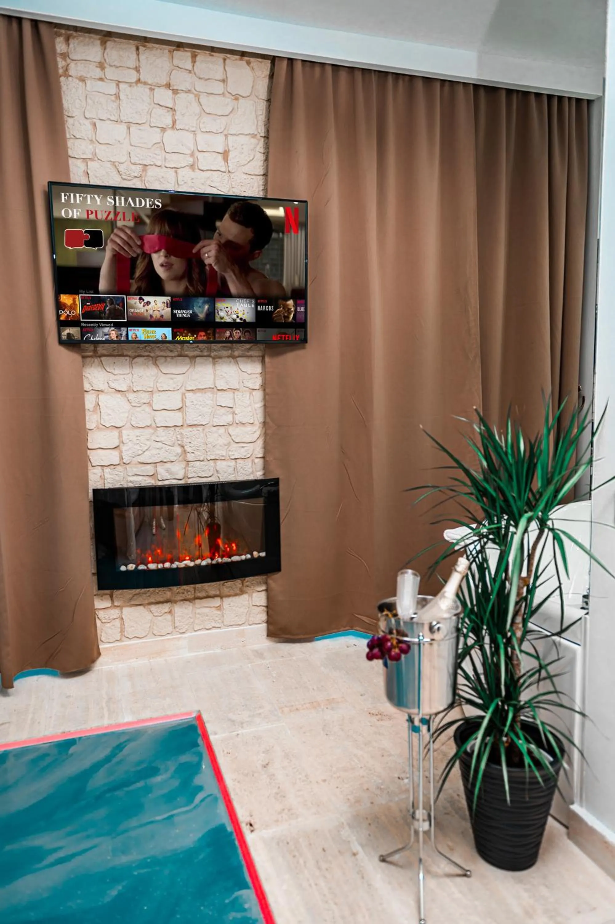 Bedroom in Puzzle Apartaments&Studios