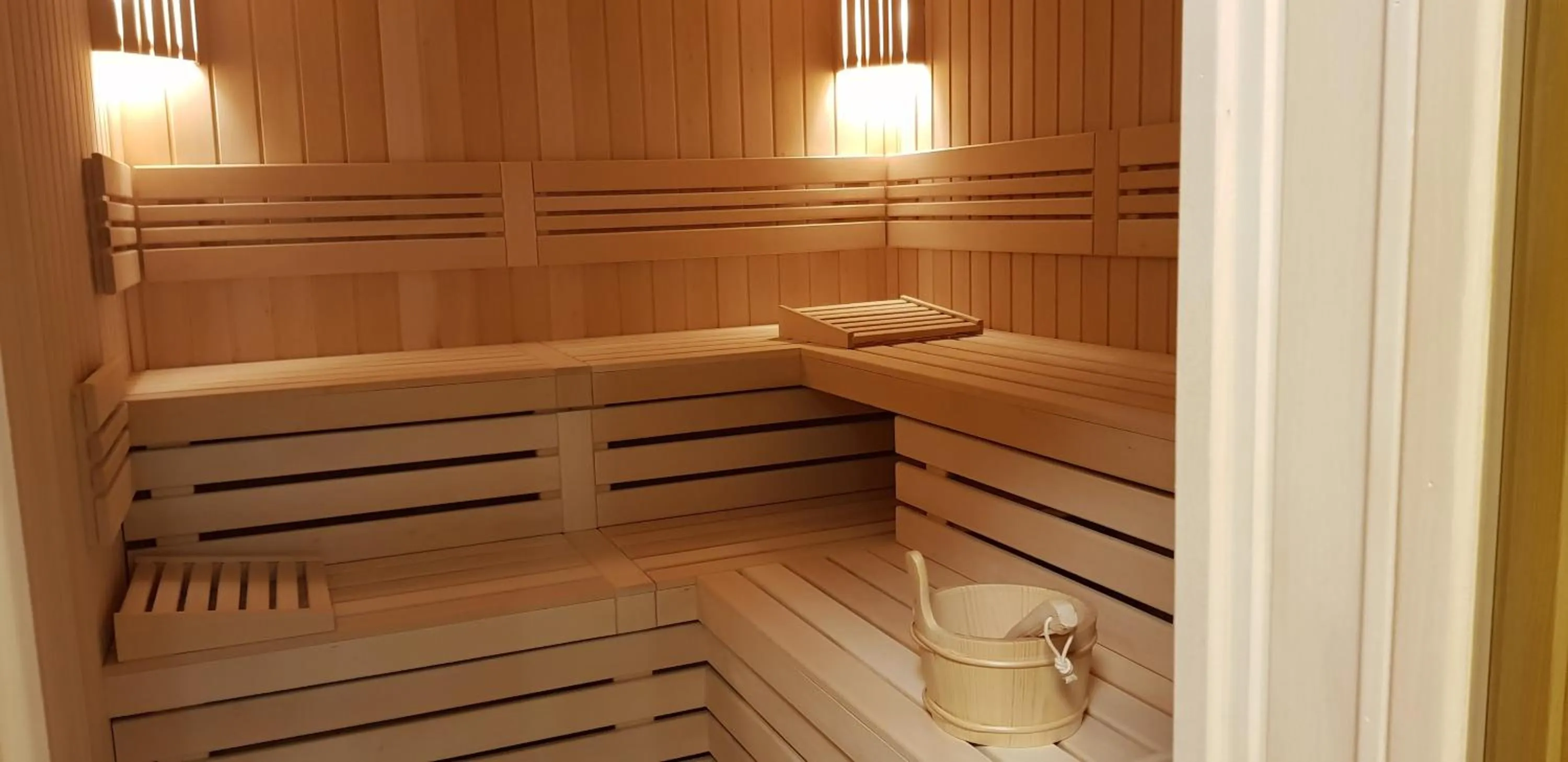Sauna in Aparthotel Olympus Plaza - SPA & Indoor Pool