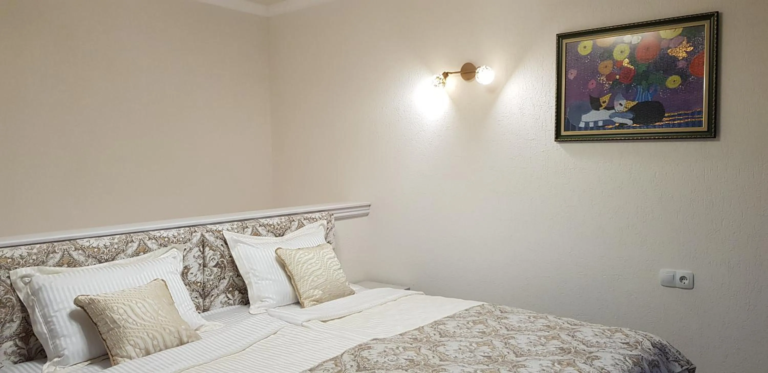 Bed in Aparthotel Olympus Plaza - SPA & Indoor Pool