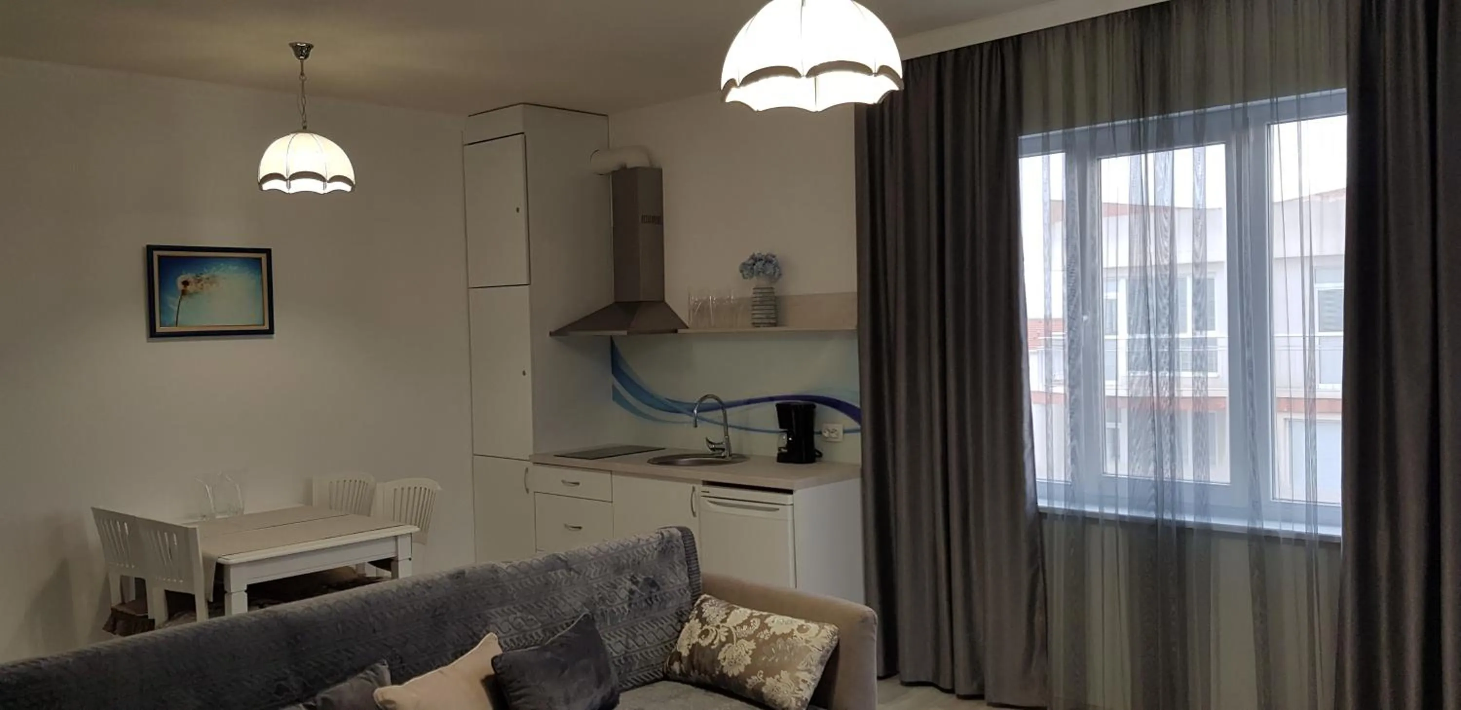 Kitchen or kitchenette in Aparthotel Olympus Plaza - SPA & Indoor Pool