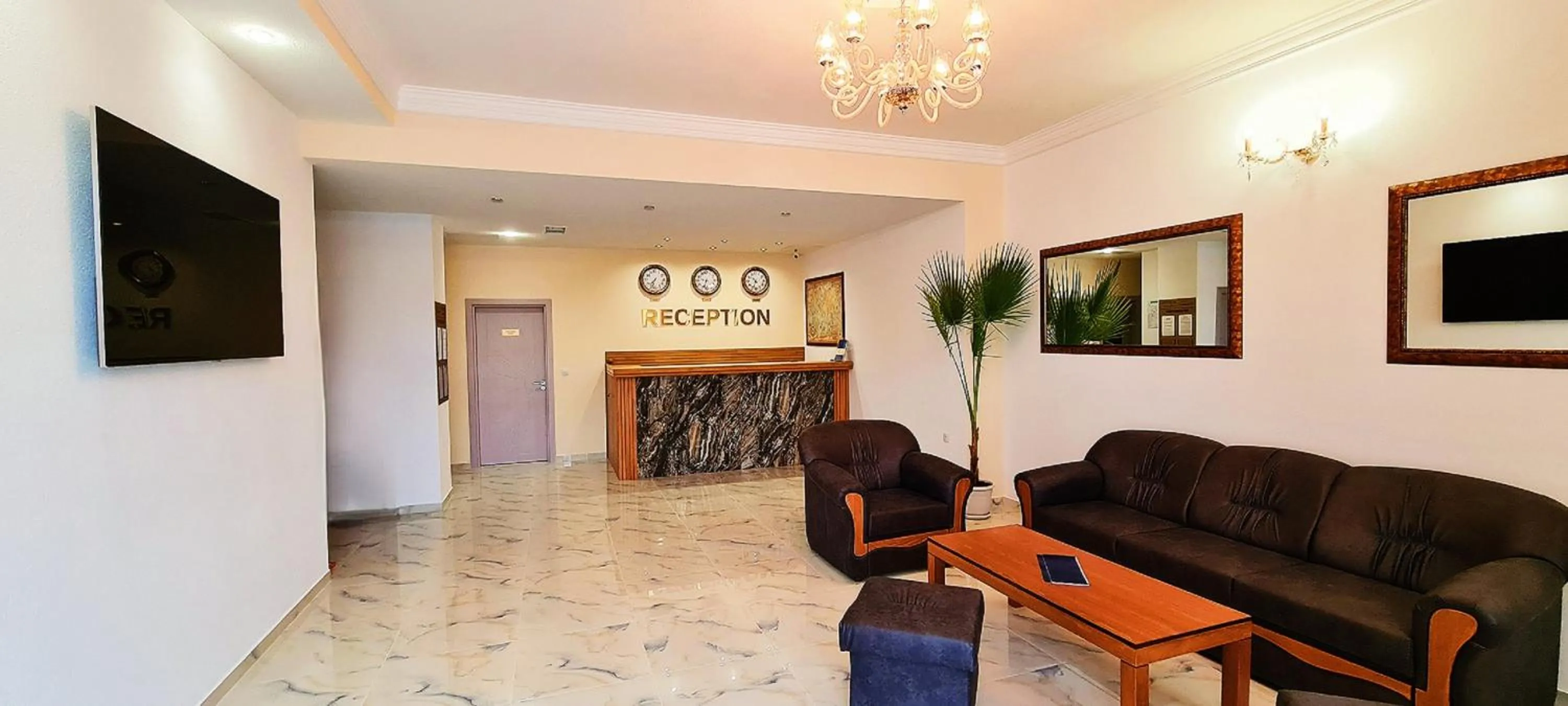 Lobby or reception in Aparthotel Olympus Plaza - SPA & Indoor Pool