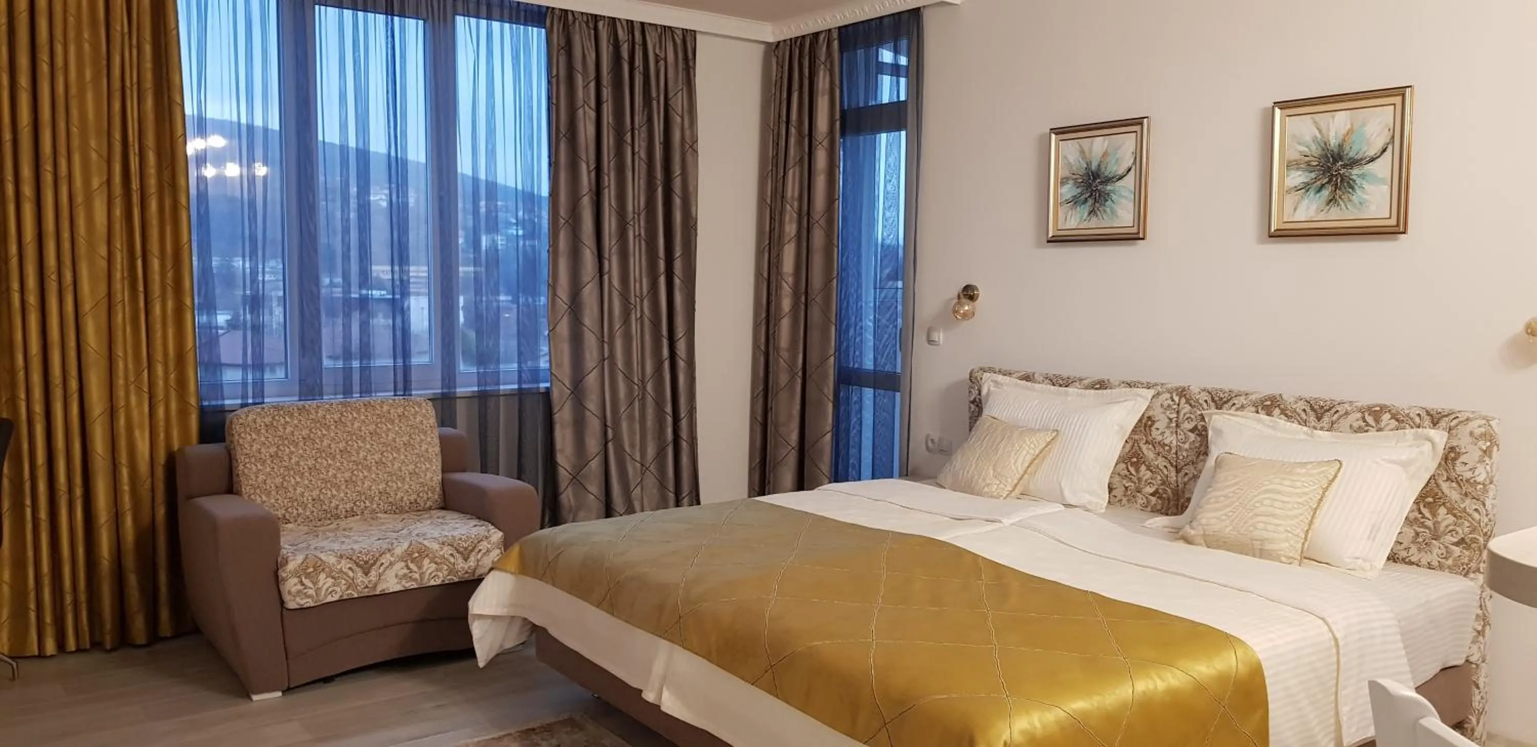 Bed in Aparthotel Olympus Plaza - SPA & Indoor Pool