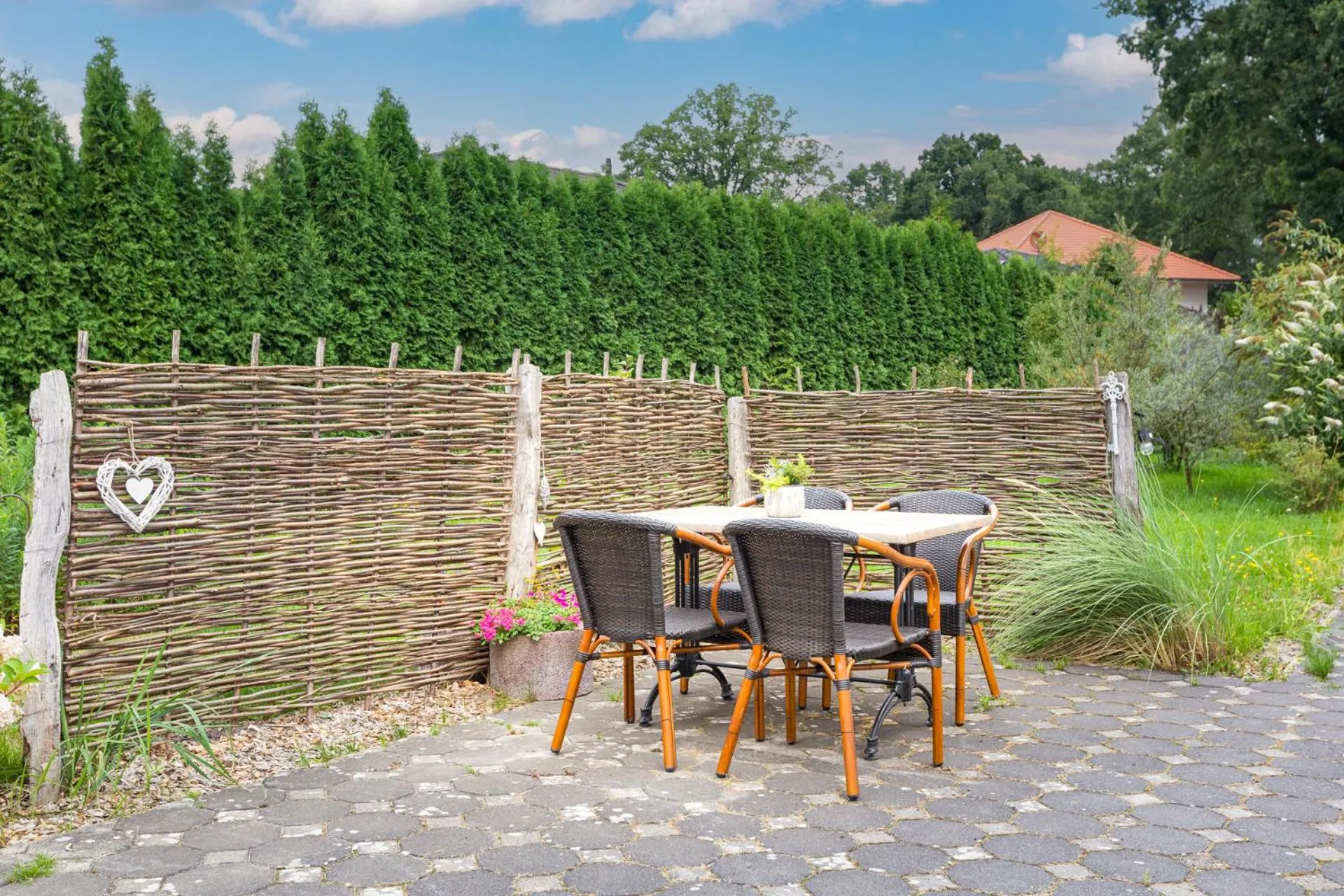 Garden in Hotel Schomacker