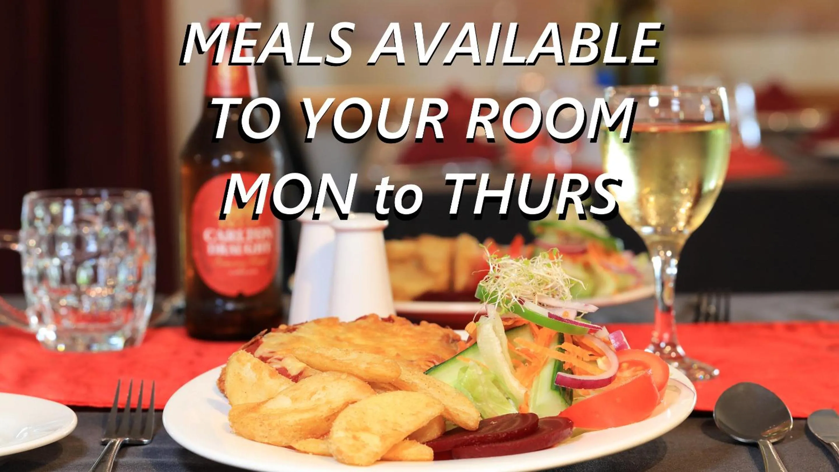 Restaurant/places to eat in Barham Riverland Motel