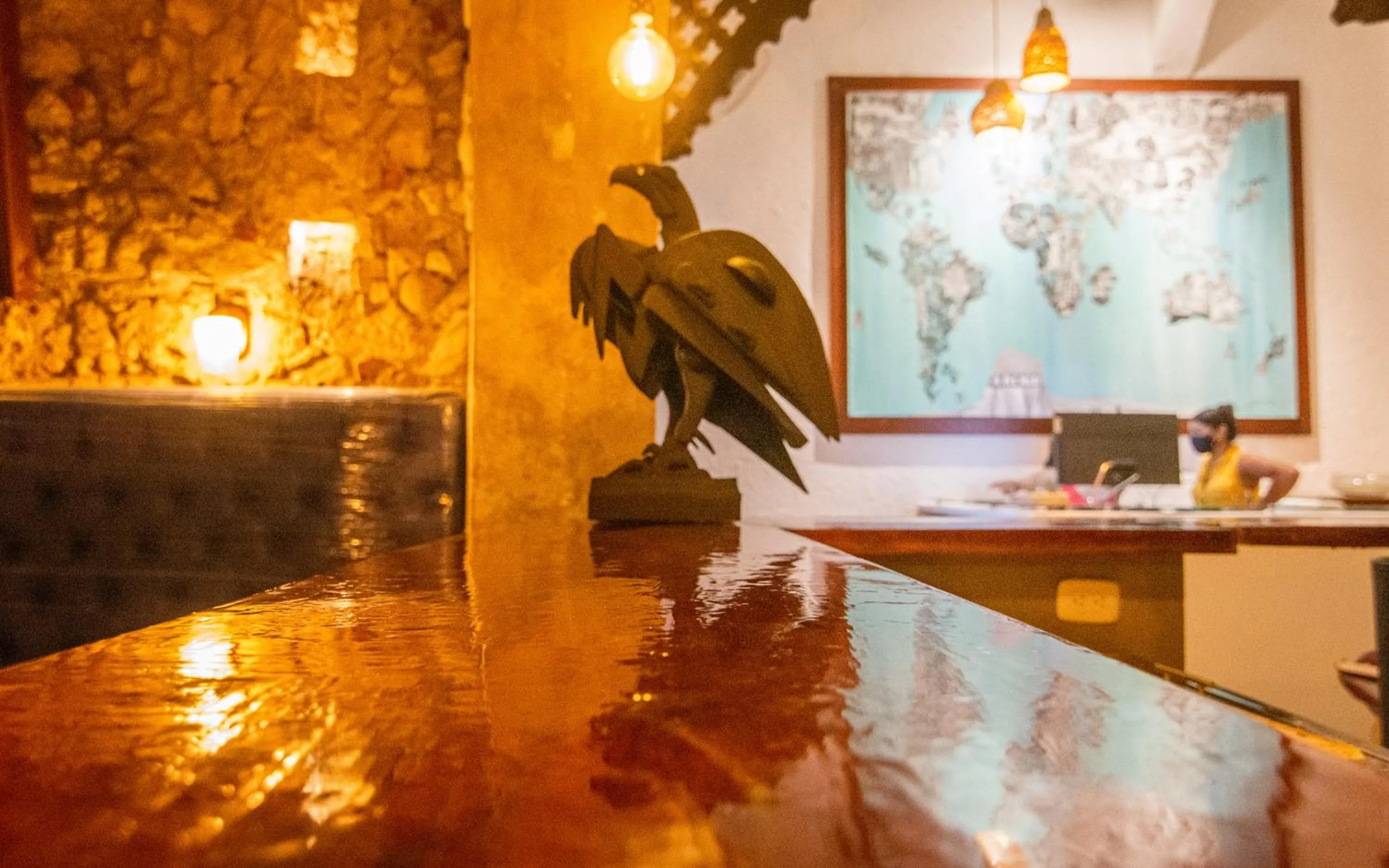 Lobby or reception in Hotel Mangata