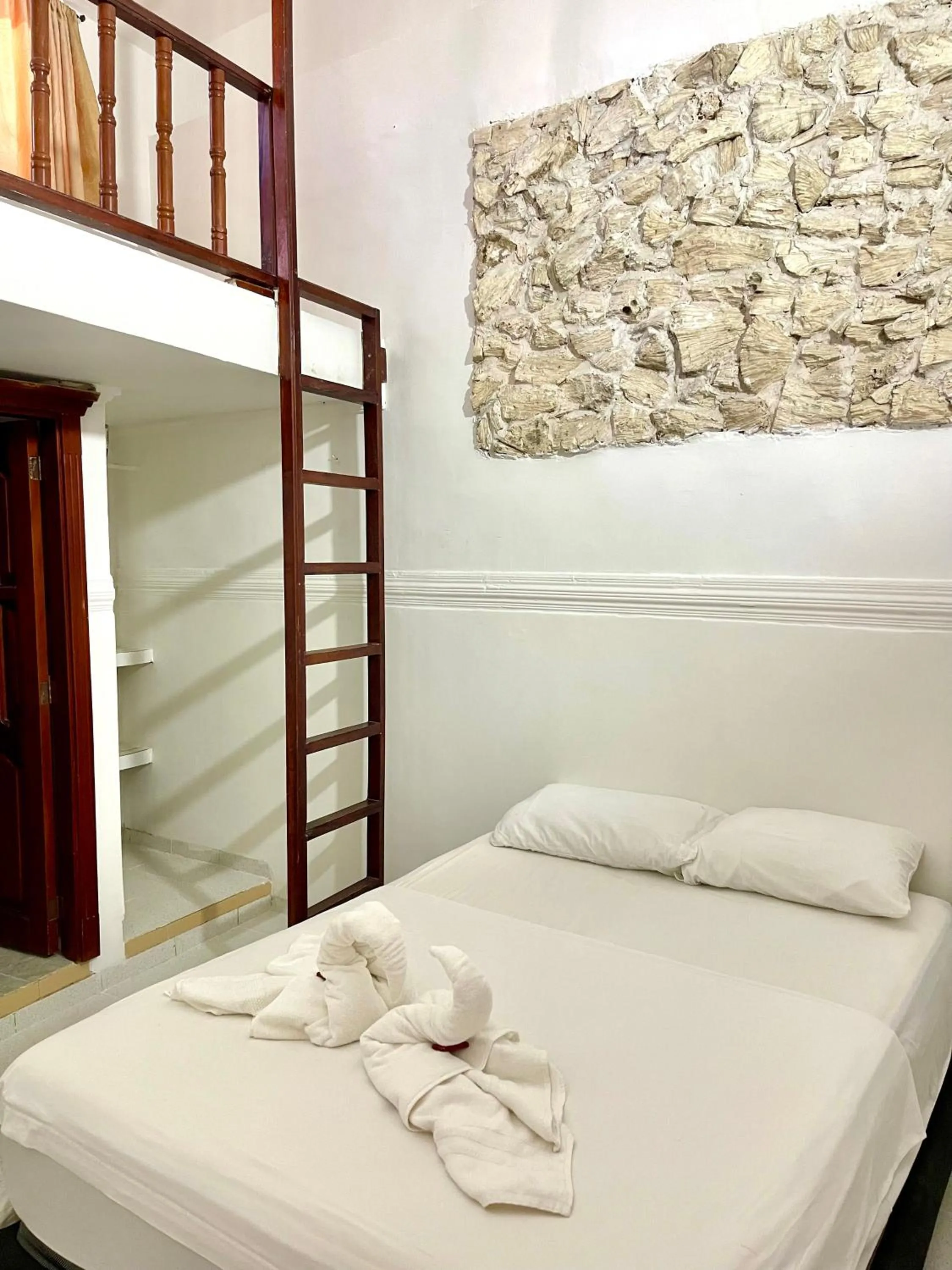 Bed in Hotel Mangata