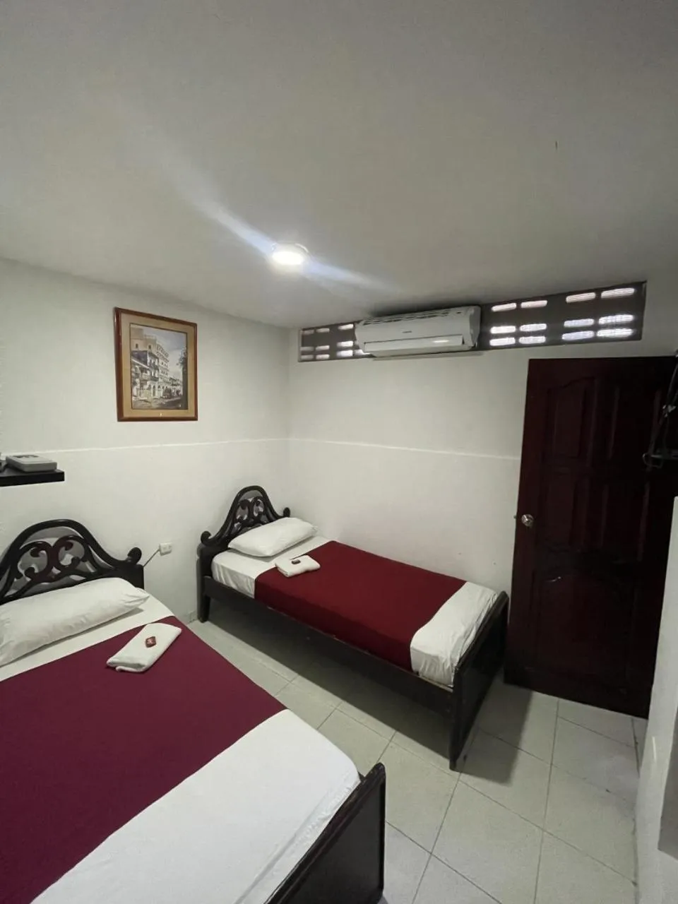 Bed in Hotel Mangata