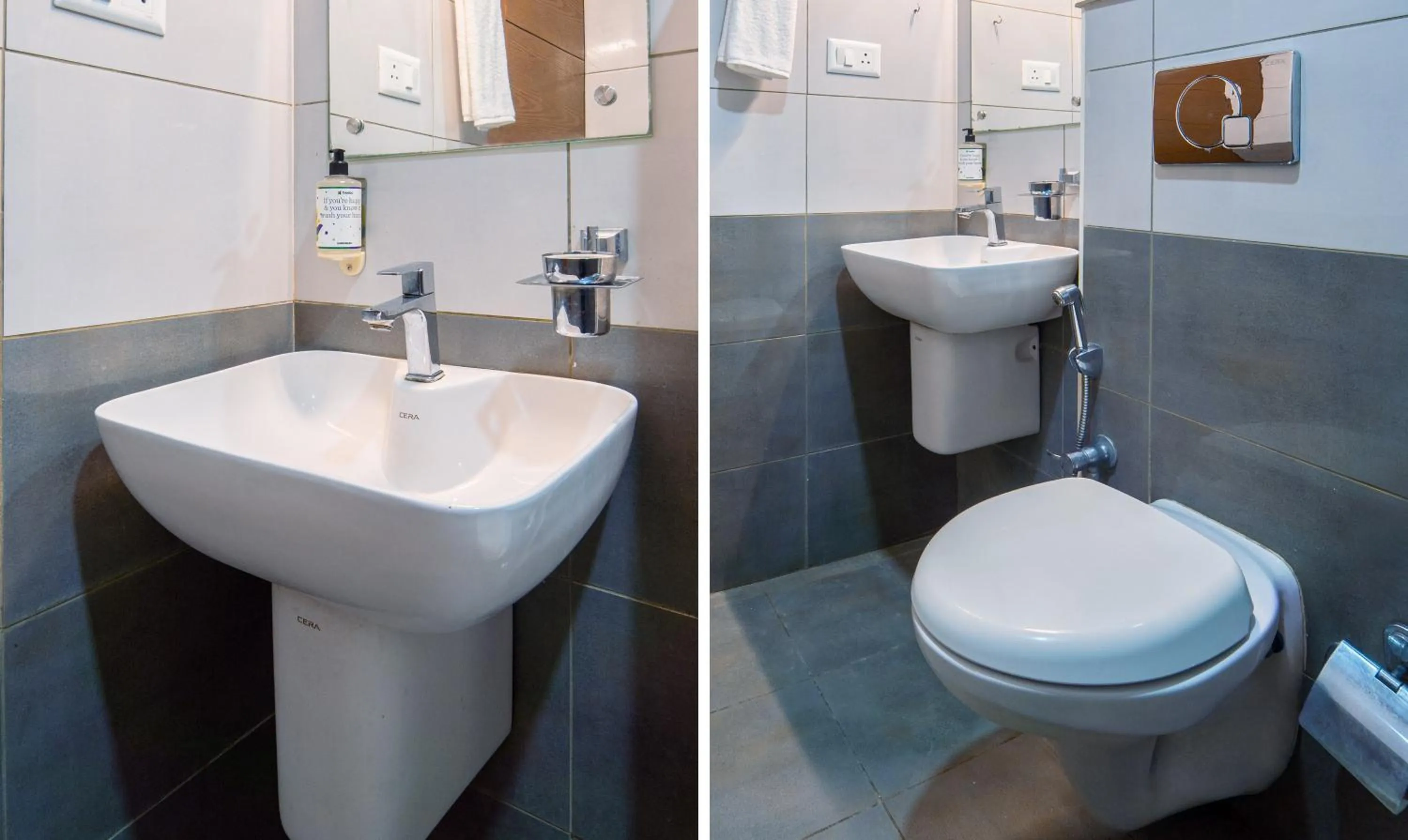 Bathroom in Treebo Sree Varshavilas Regency, 500 Mtrs From Guruvayoor Temple