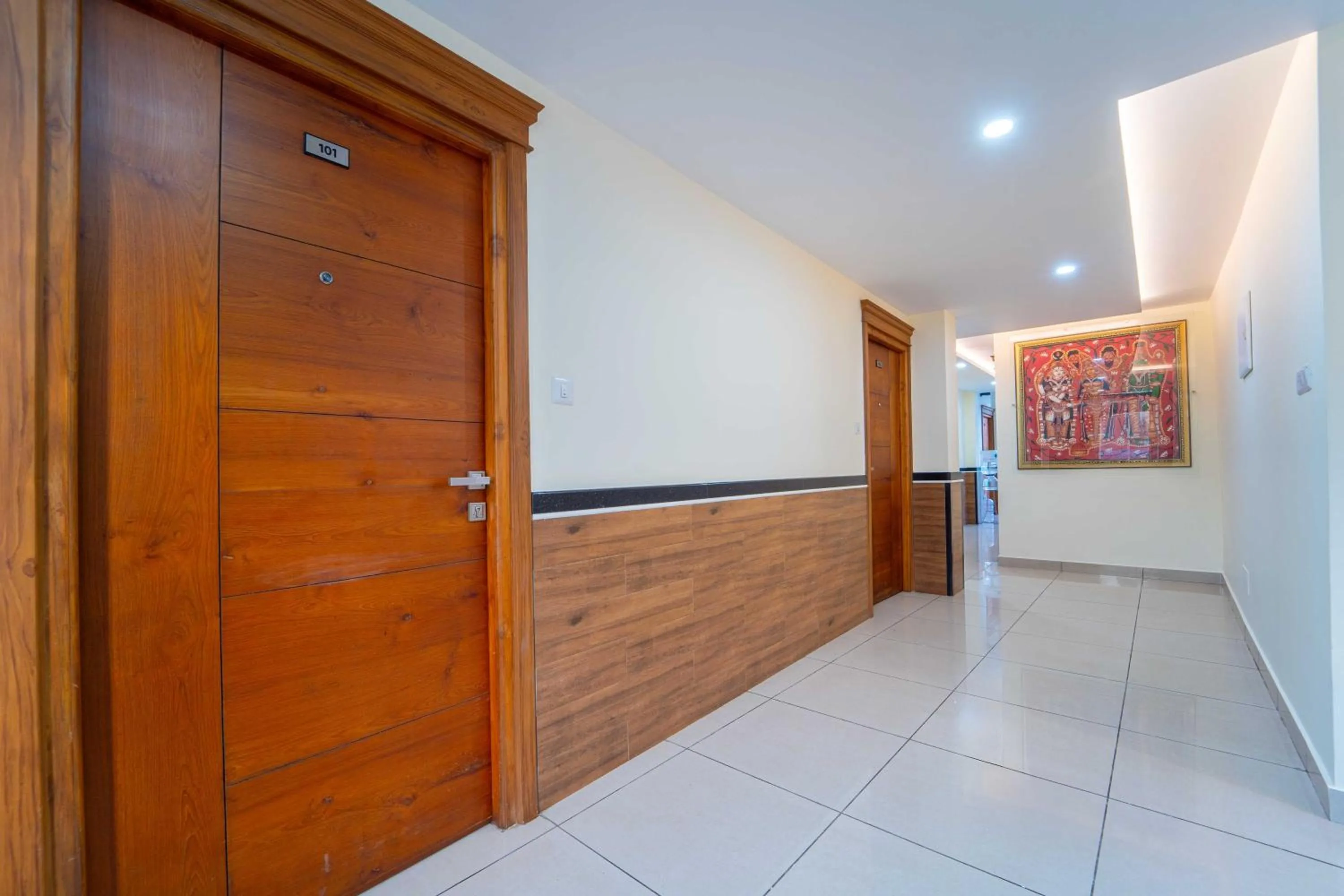 Lobby or reception in Treebo Sree Varshavilas Regency, 500 Mtrs From Guruvayoor Temple