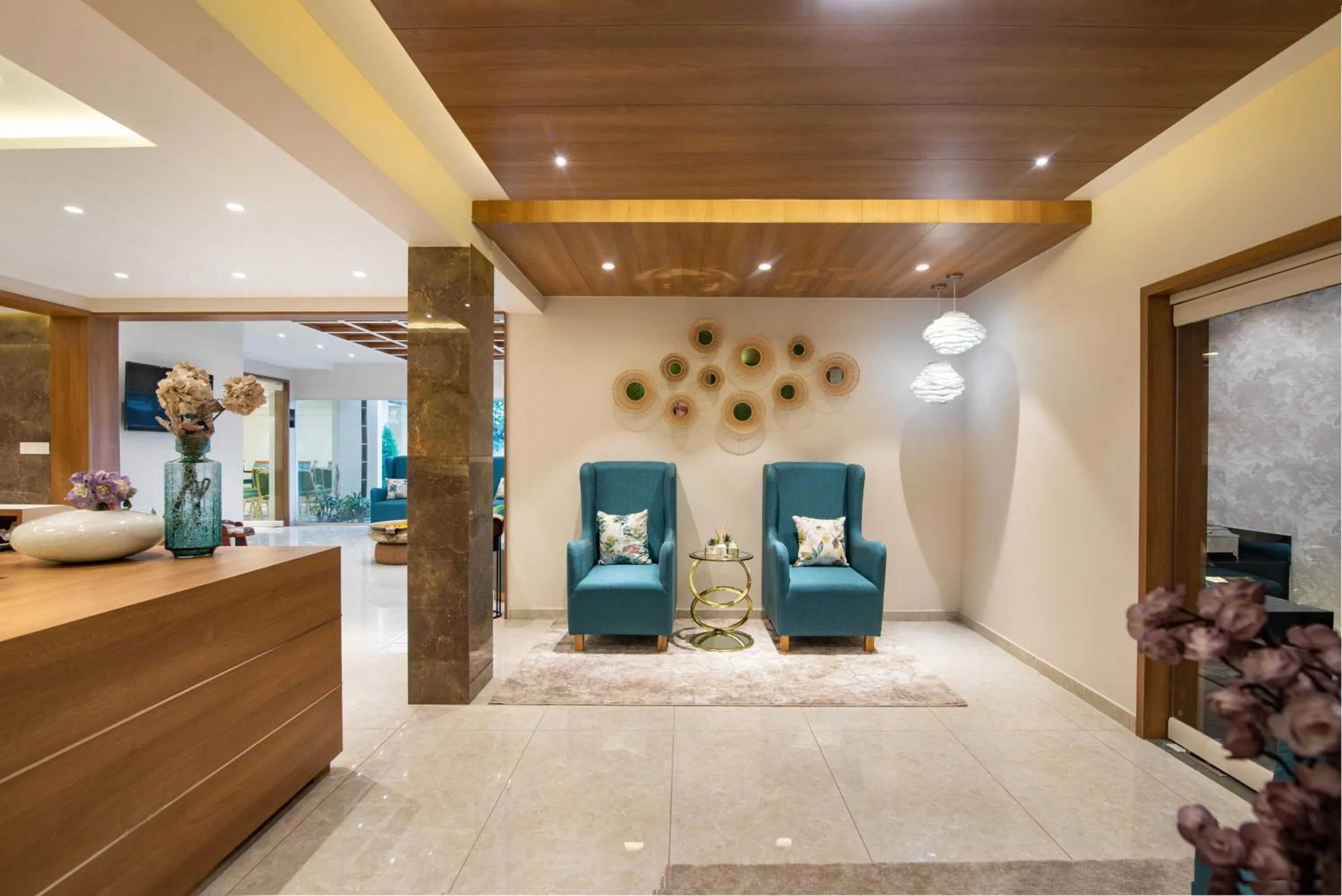 Lobby or reception in Time Square Boutique Hotel & Spa