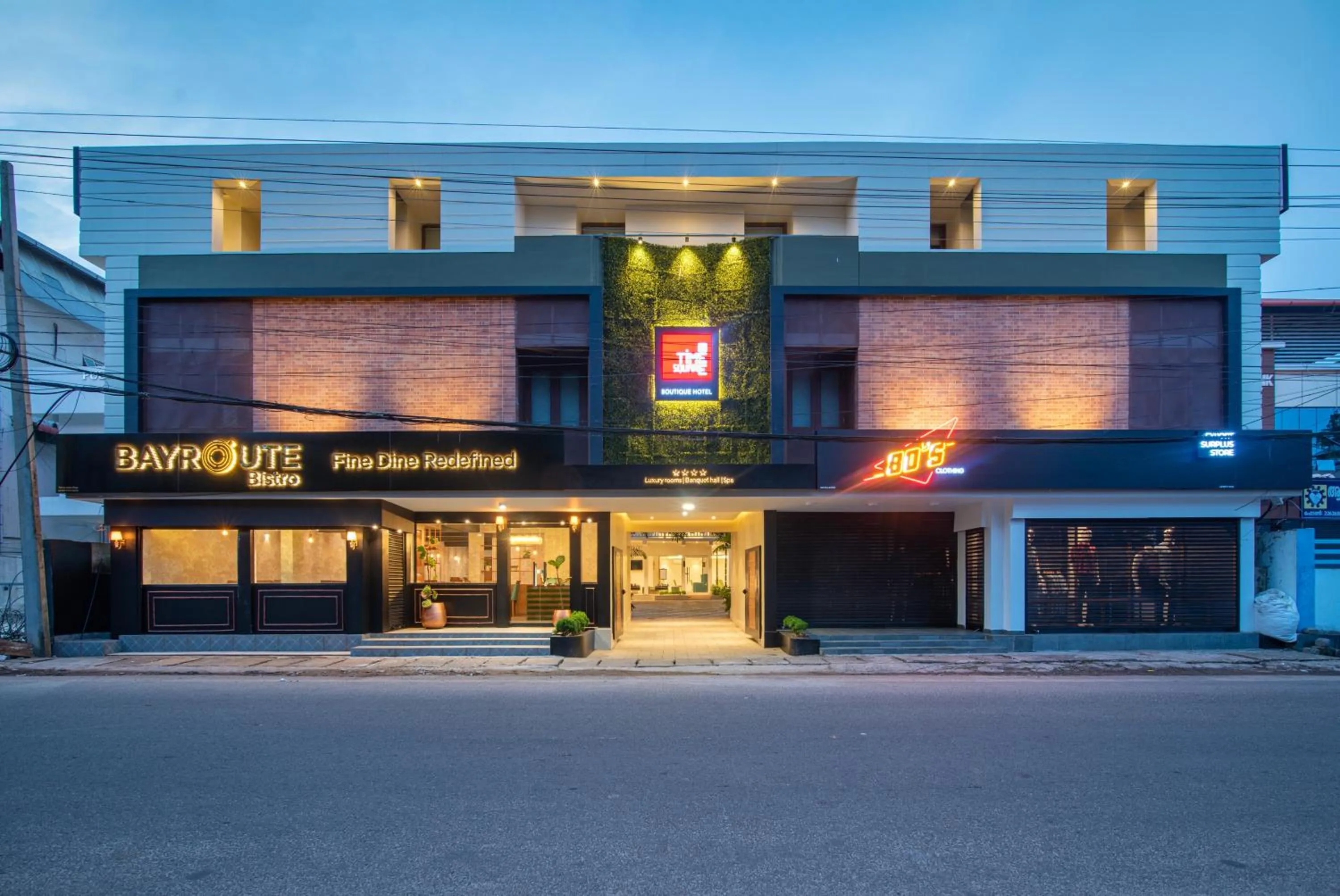 Property building in Time Square Boutique Hotel & Spa