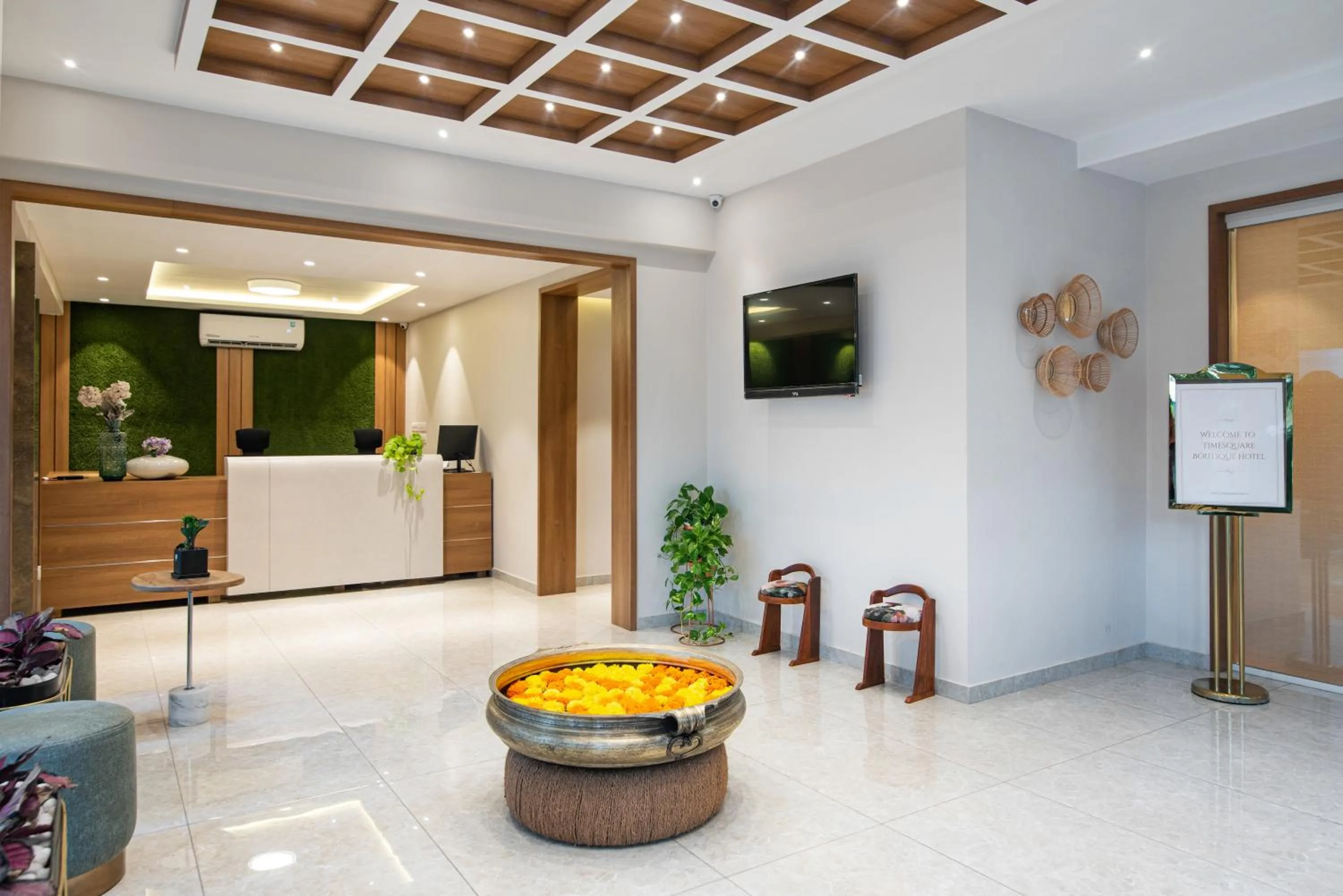 Lobby or reception in Time Square Boutique Hotel & Spa