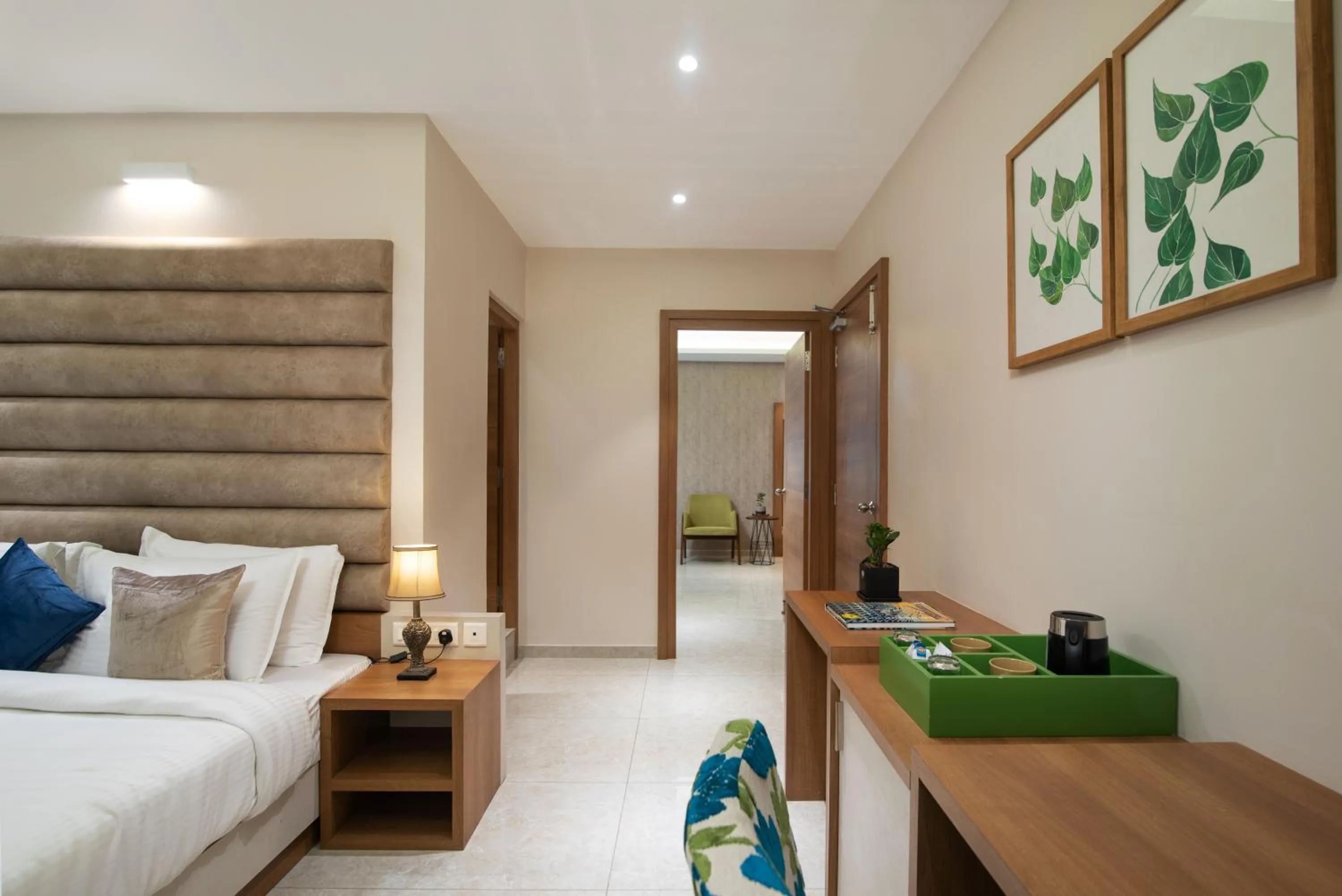 Seating area, Bed in Time Square Boutique Hotel & Spa