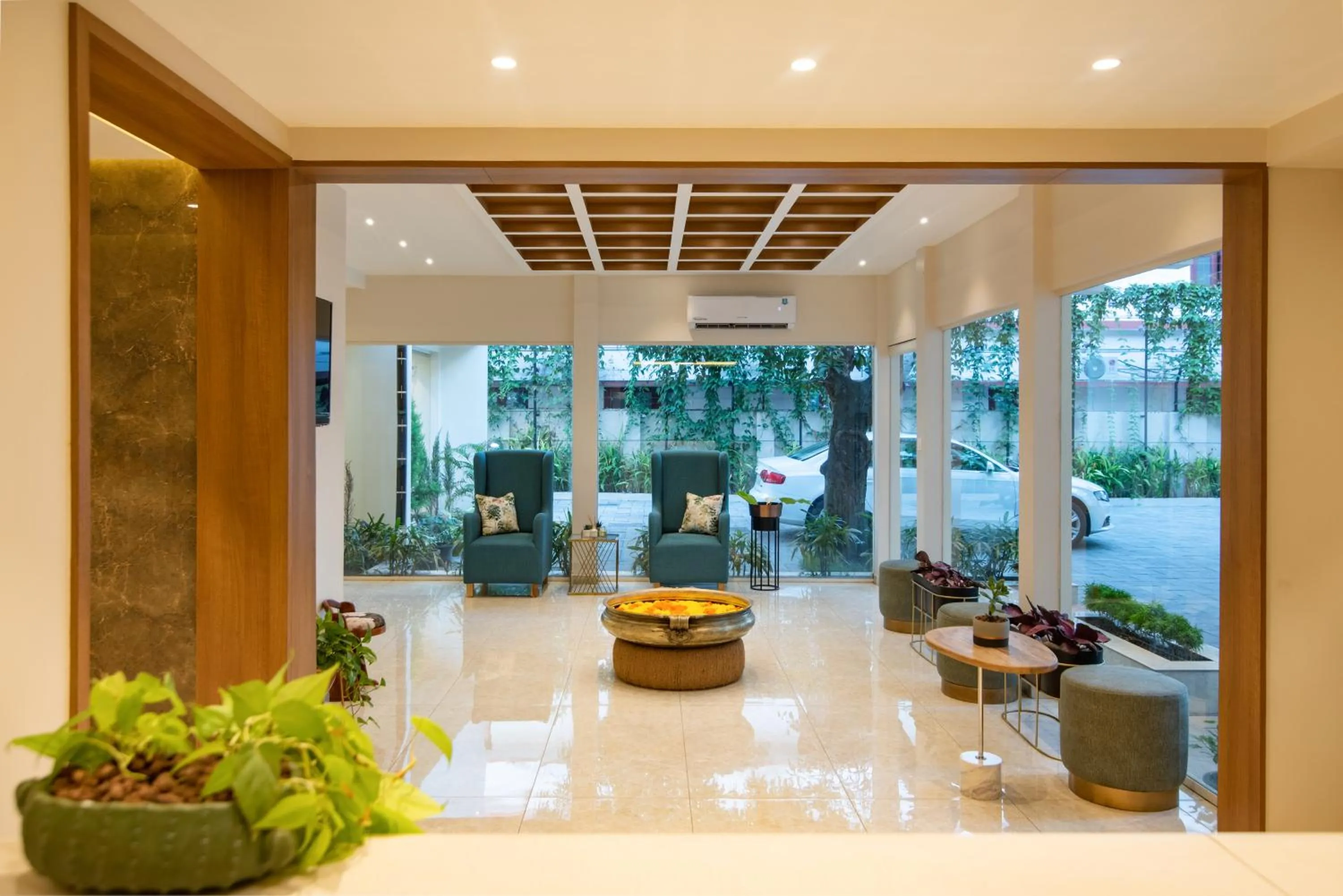 Lobby or reception in Time Square Boutique Hotel & Spa