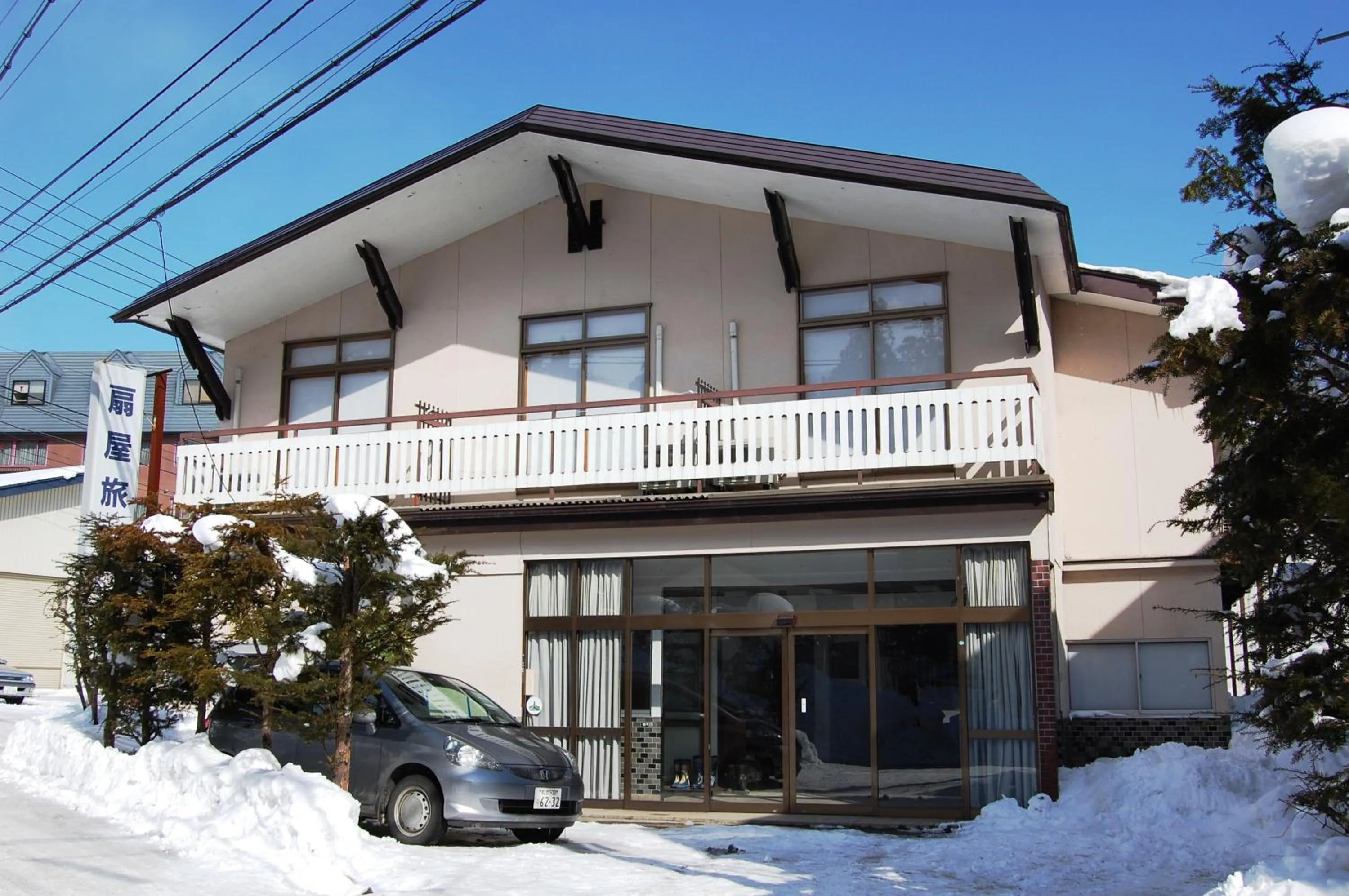 Property building in Ougiya Ryokan