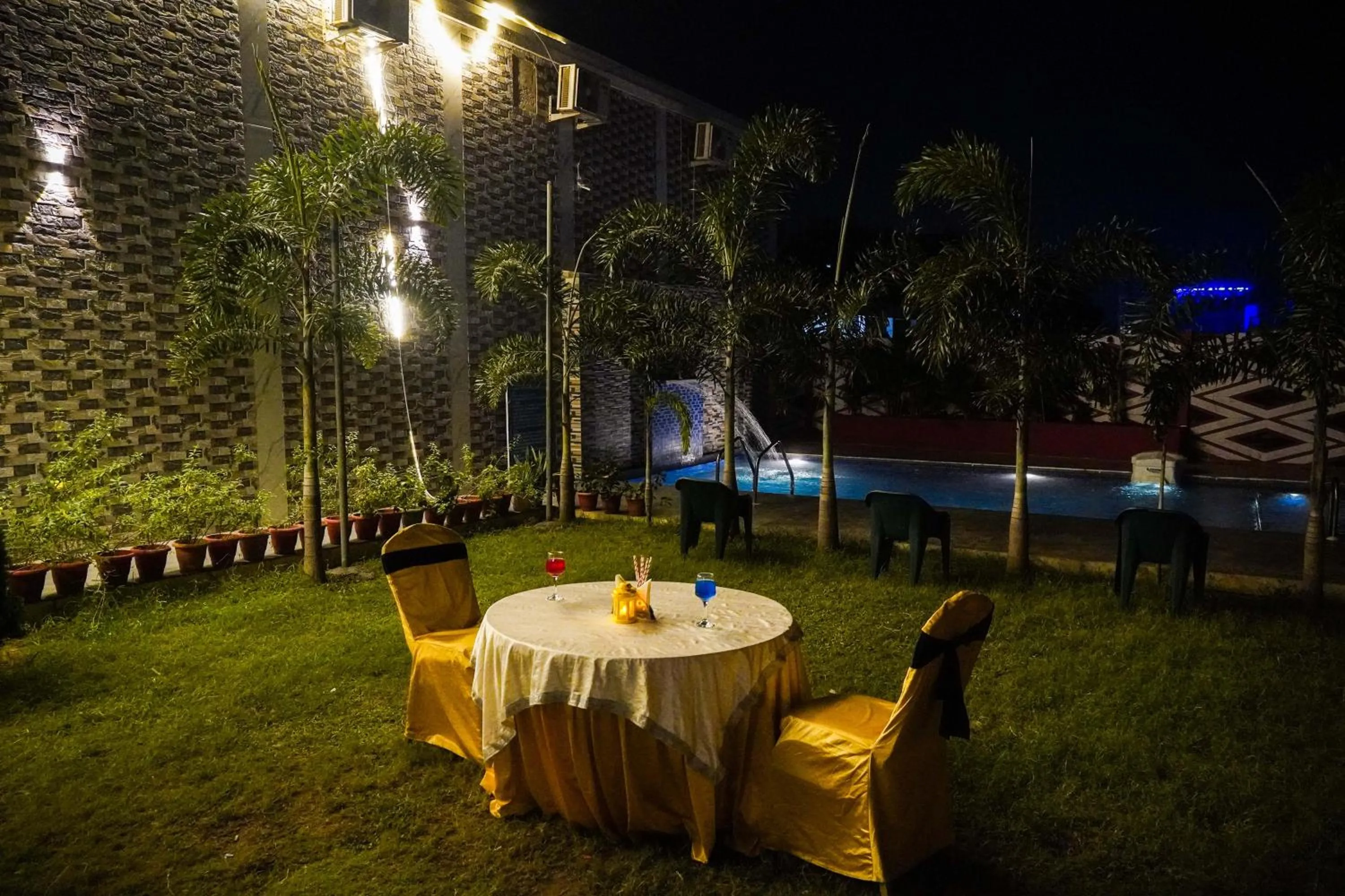 Patio in Grand Resort