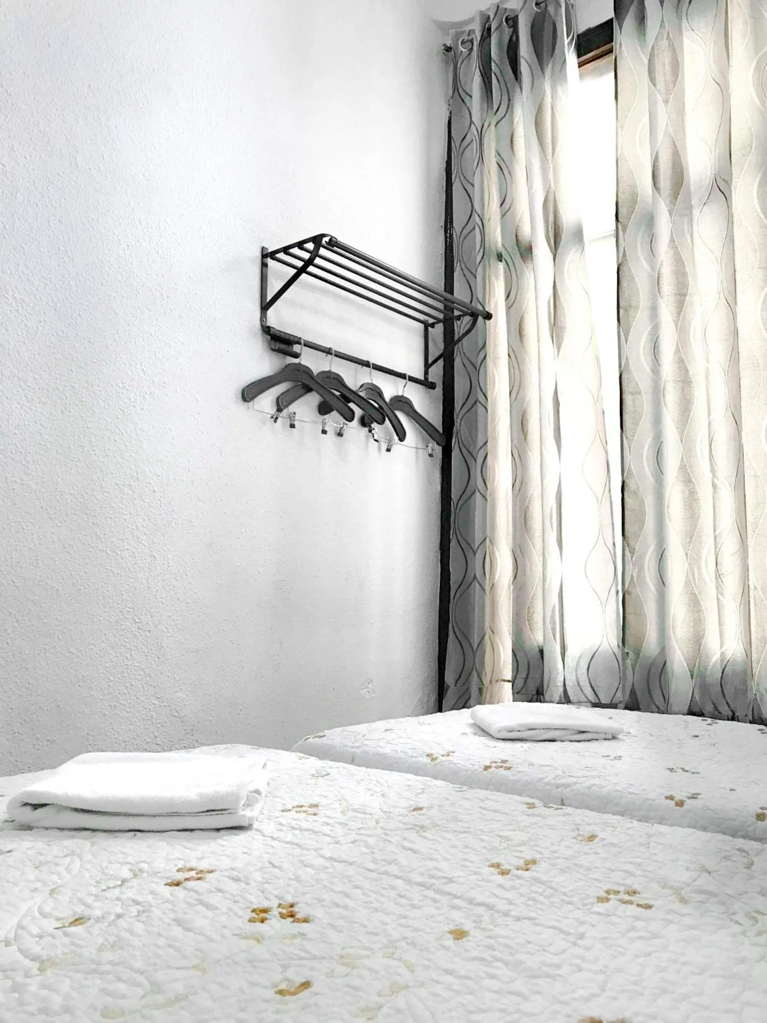 Bed in Hostal Los Arcos