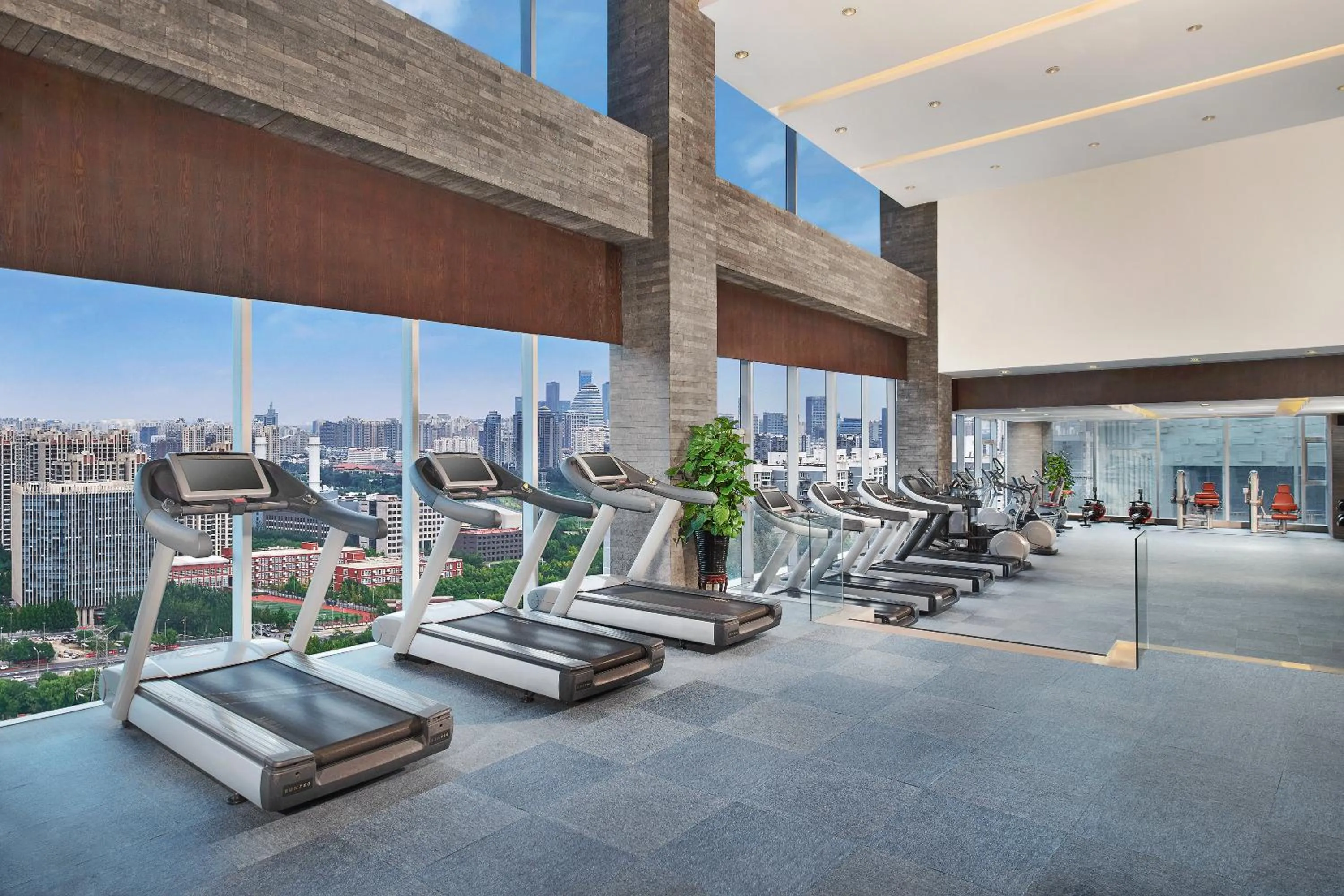 Fitness centre/facilities in Crowne Plaza Beijing Sun Palace, an IHG Hotel