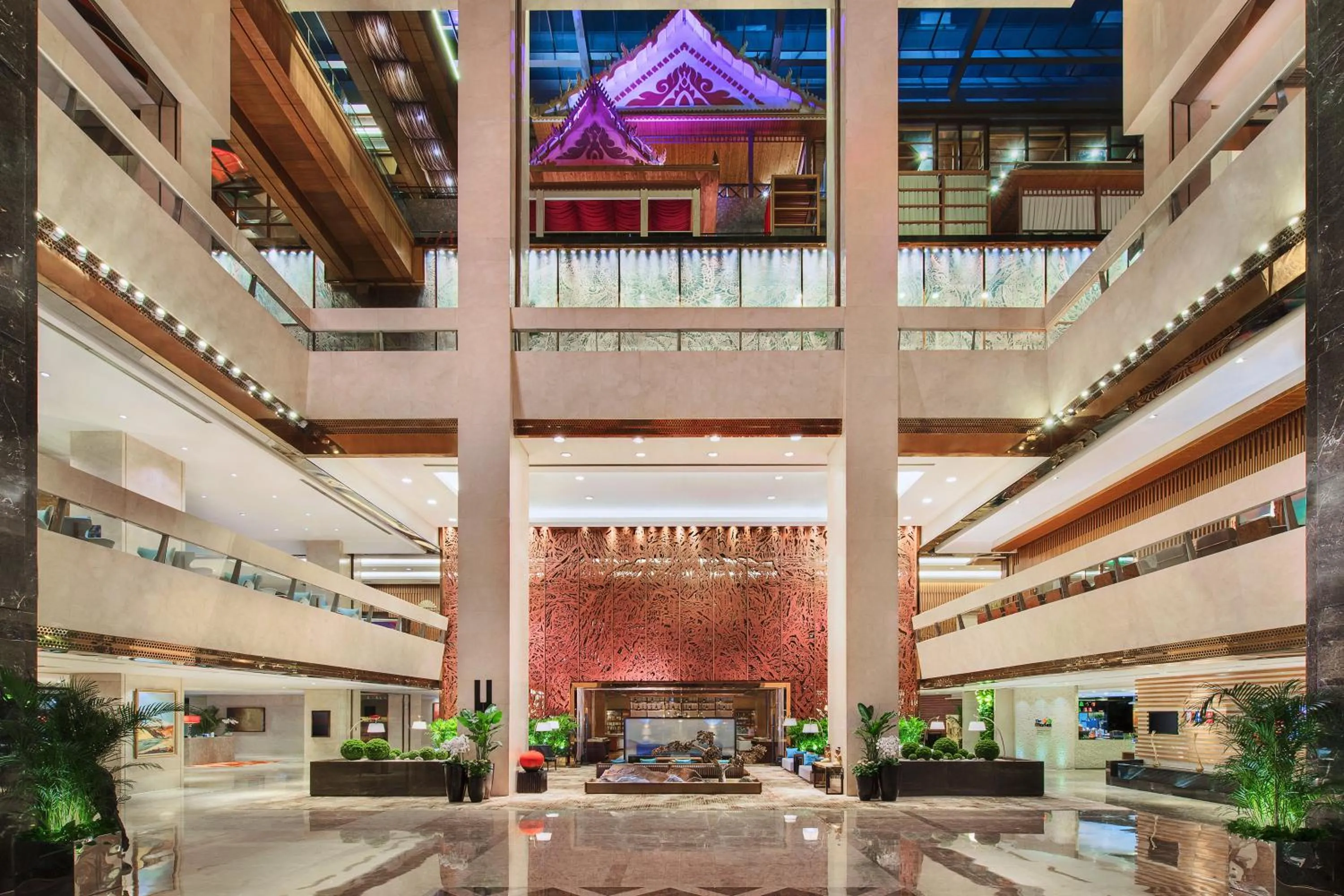 Property building in Crowne Plaza Beijing Sun Palace, an IHG Hotel