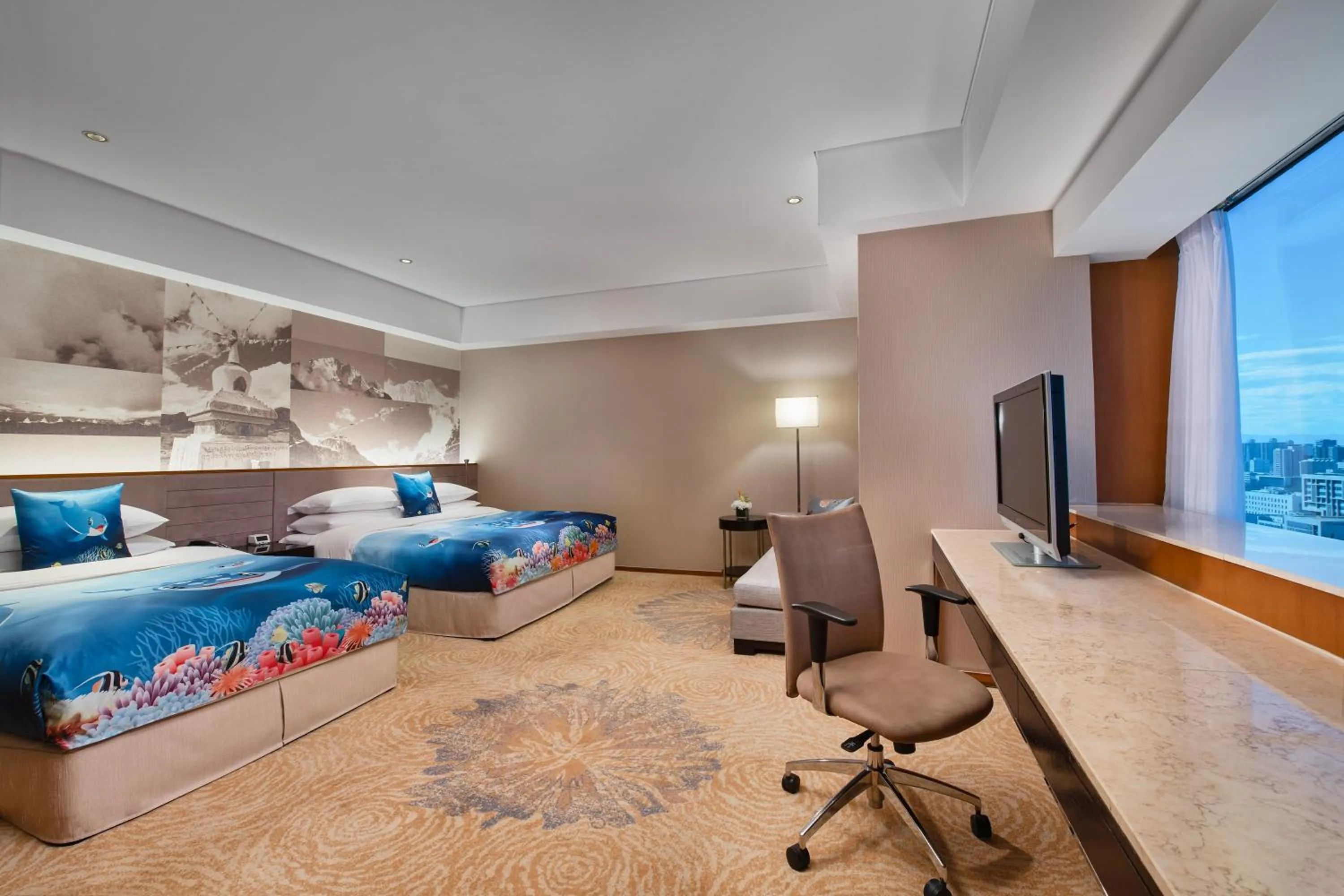 Photo of the whole room, Bed in Crowne Plaza Beijing Sun Palace, an IHG Hotel