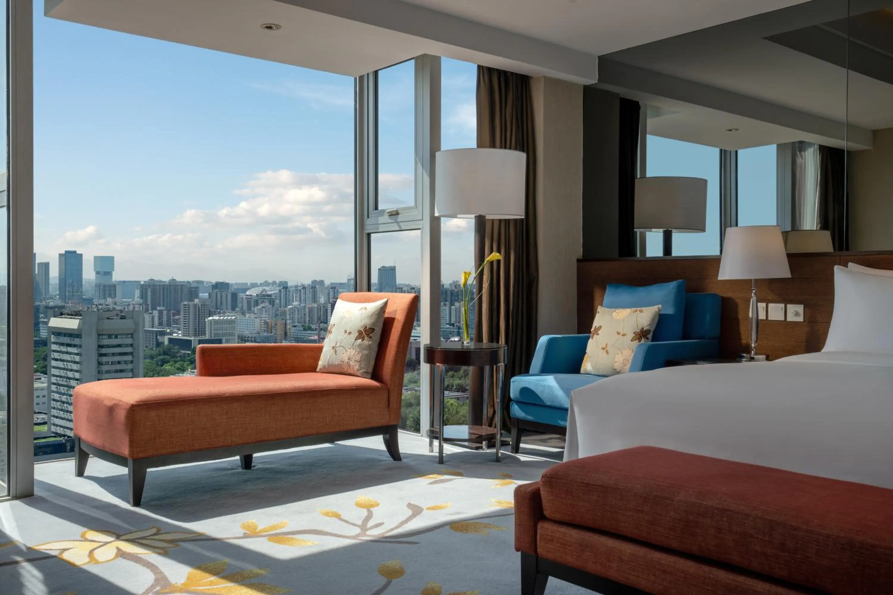 View (from property/room), Bed in Crowne Plaza Beijing Sun Palace, an IHG Hotel