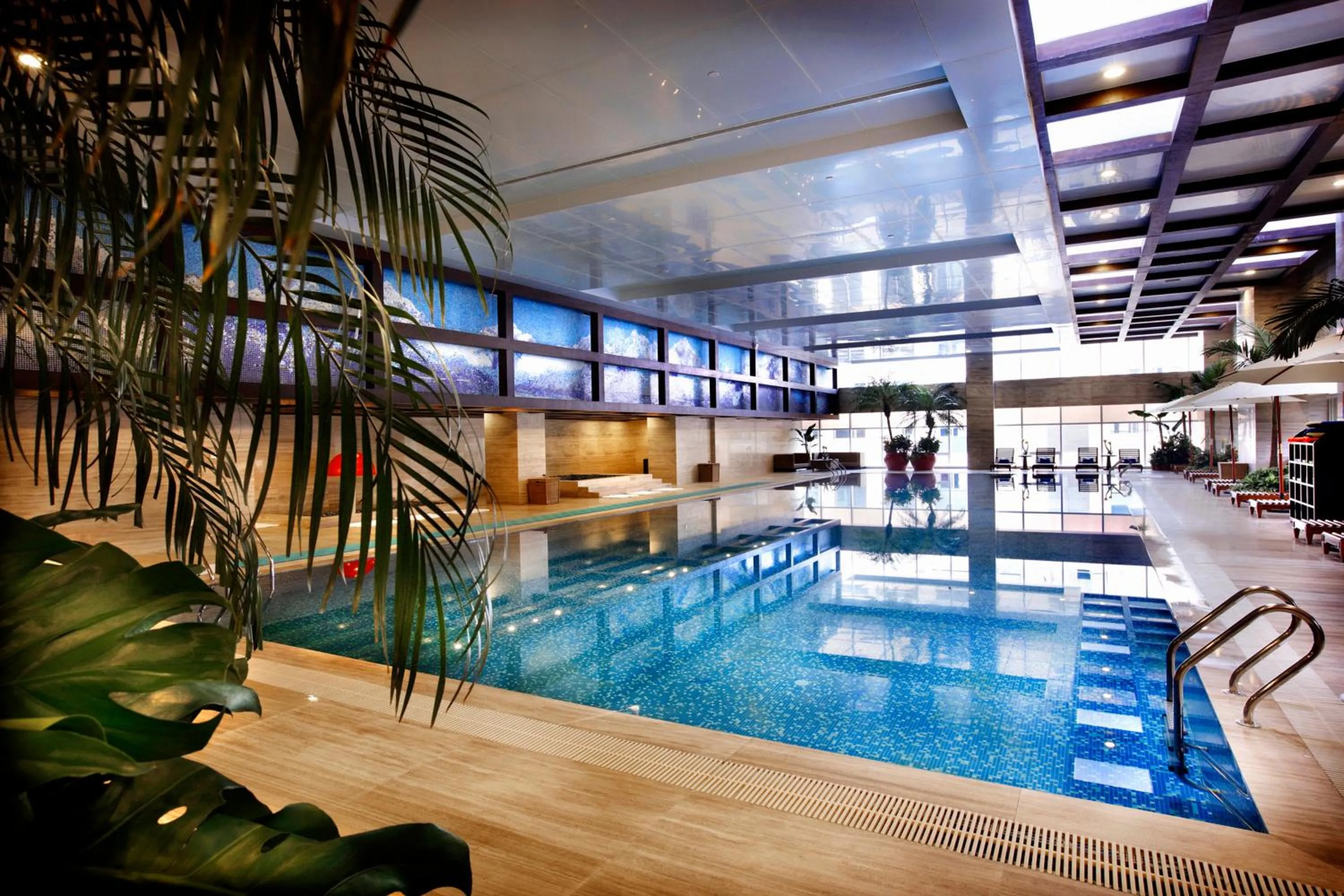 Swimming pool in Crowne Plaza Beijing Sun Palace, an IHG Hotel