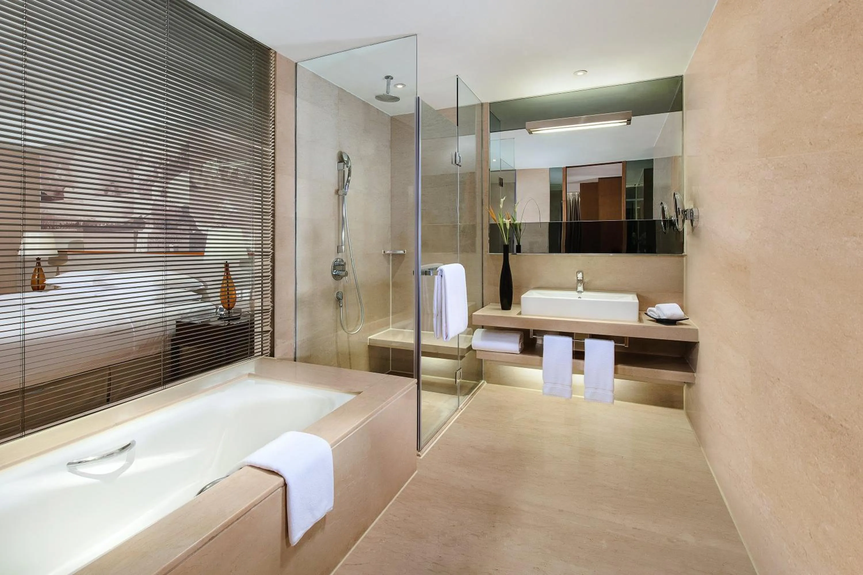 Bathroom in Crowne Plaza Beijing Sun Palace, an IHG Hotel