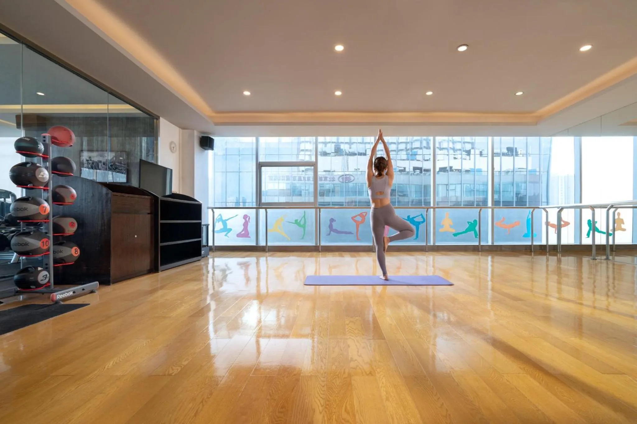 Fitness centre/facilities in Crowne Plaza Beijing Sun Palace, an IHG Hotel