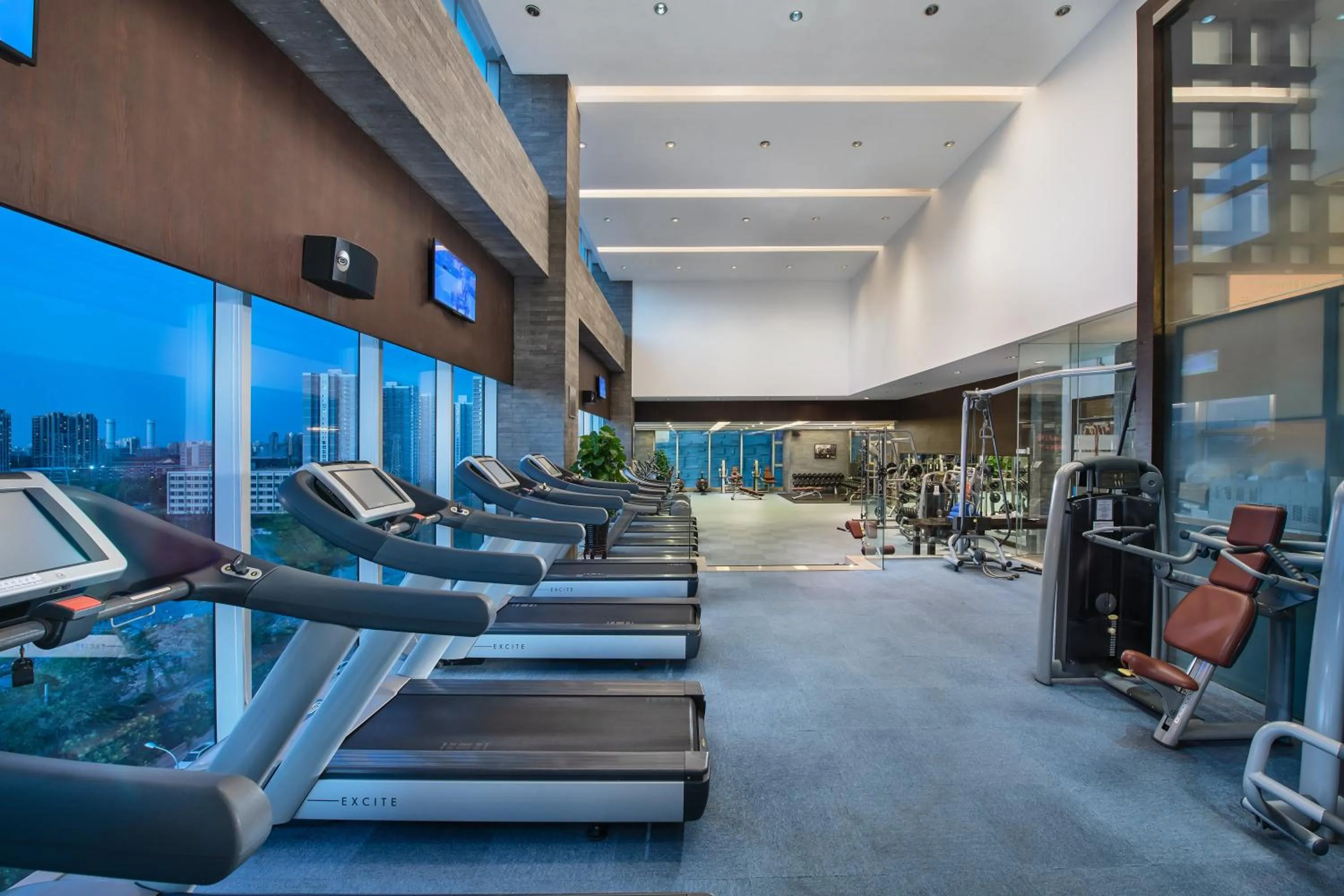 Fitness centre/facilities in Crowne Plaza Beijing Sun Palace, an IHG Hotel